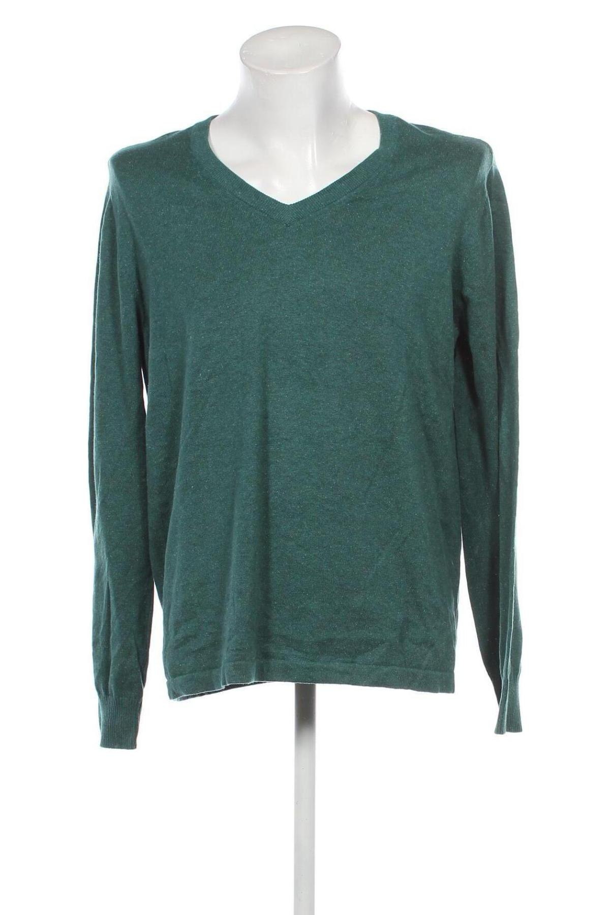 Ανδρικό πουλόβερ Lands' End, Μέγεθος XL, Χρώμα Πράσινο, Τιμή 10,58 €
