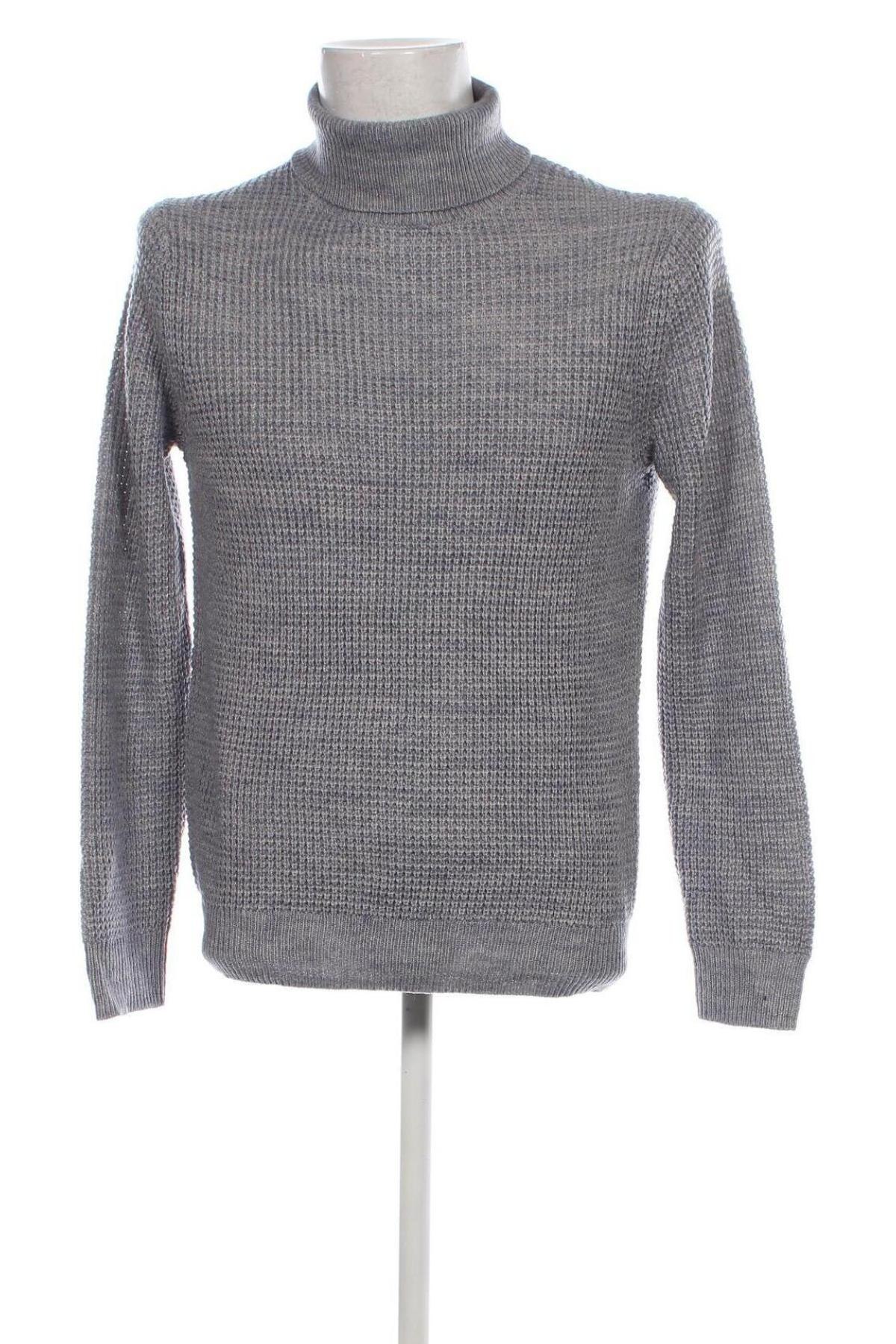 Мъжки пуловер Lawrence Grey, Размер M, Цвят Сив, Цена 55,80 лв.
