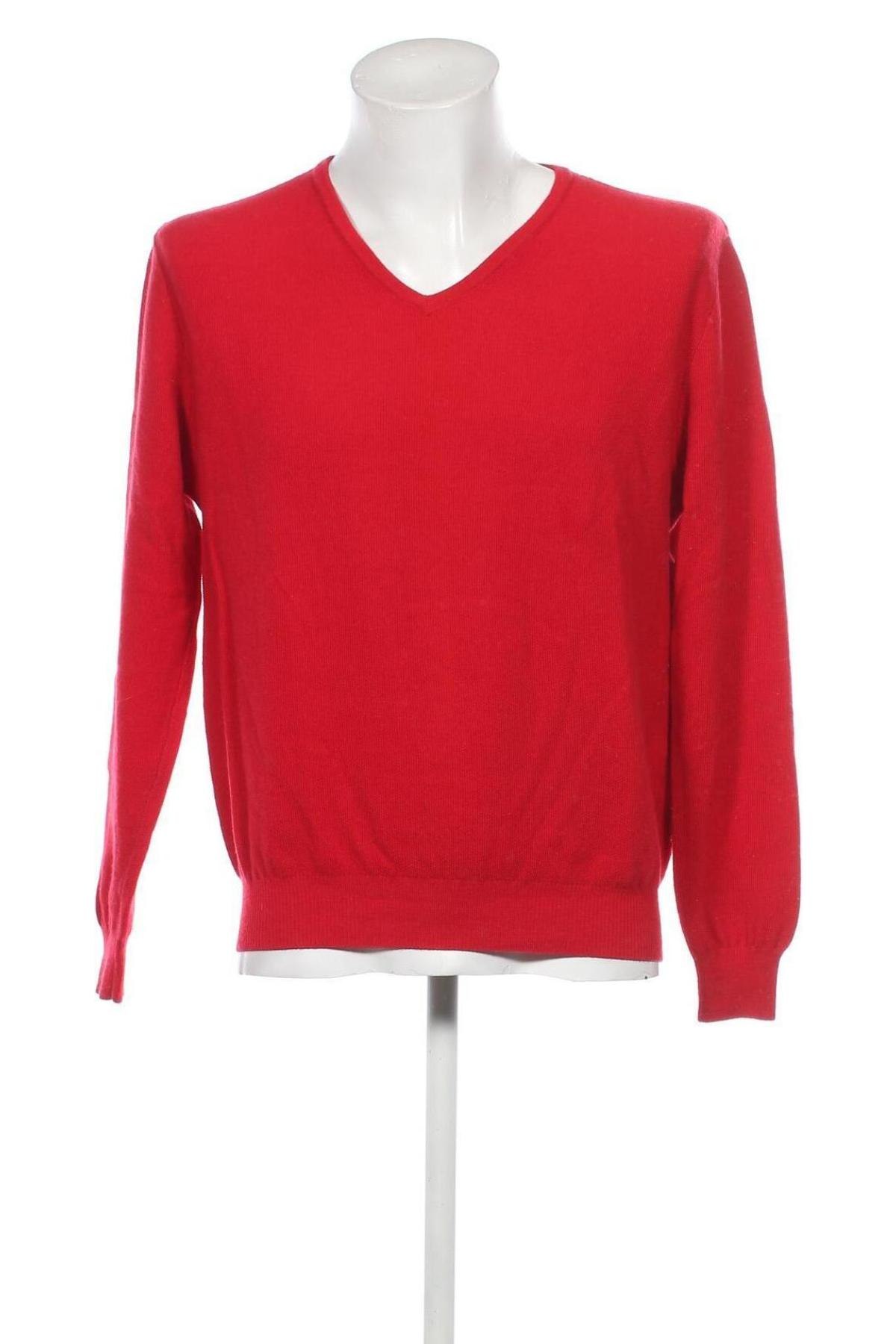 Męski sweter Lawrence Grey, Rozmiar XL, Kolor Czerwony, Cena 168,56 zł