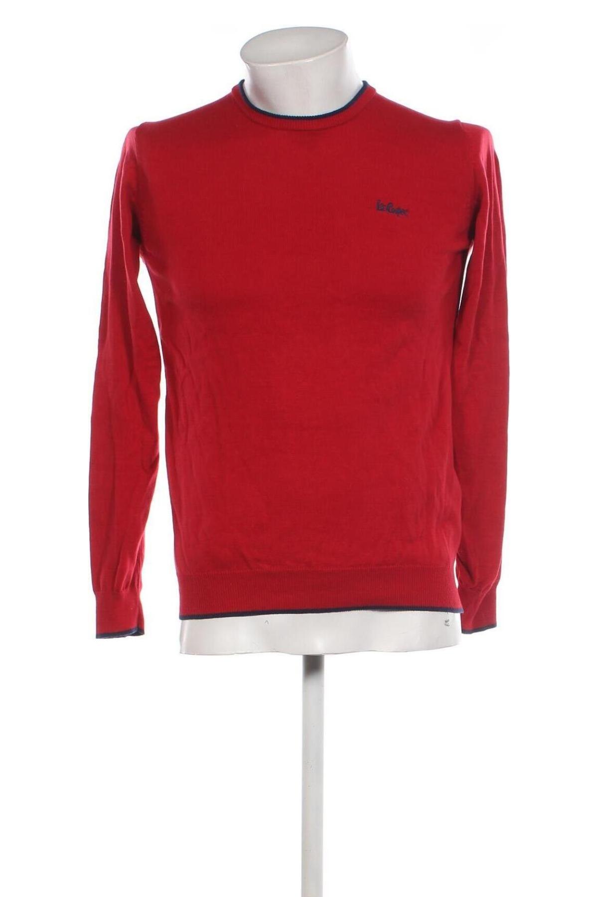 Herrenpullover Lee Cooper, Größe S, Farbe Rot, Preis 17,38 €