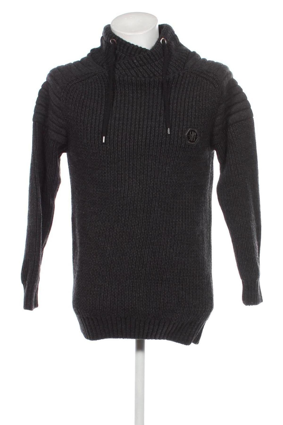 Herrenpullover Leif Nelson, Größe XL, Farbe Grau, Preis 11,30 €