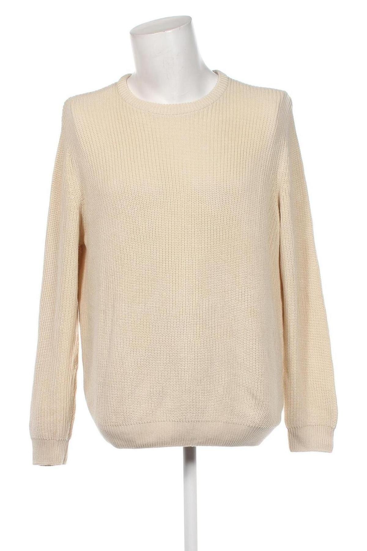 Мъжки пуловер Louis Sayn, Размер XXL, Цвят Екрю, Цена 43,40 лв.