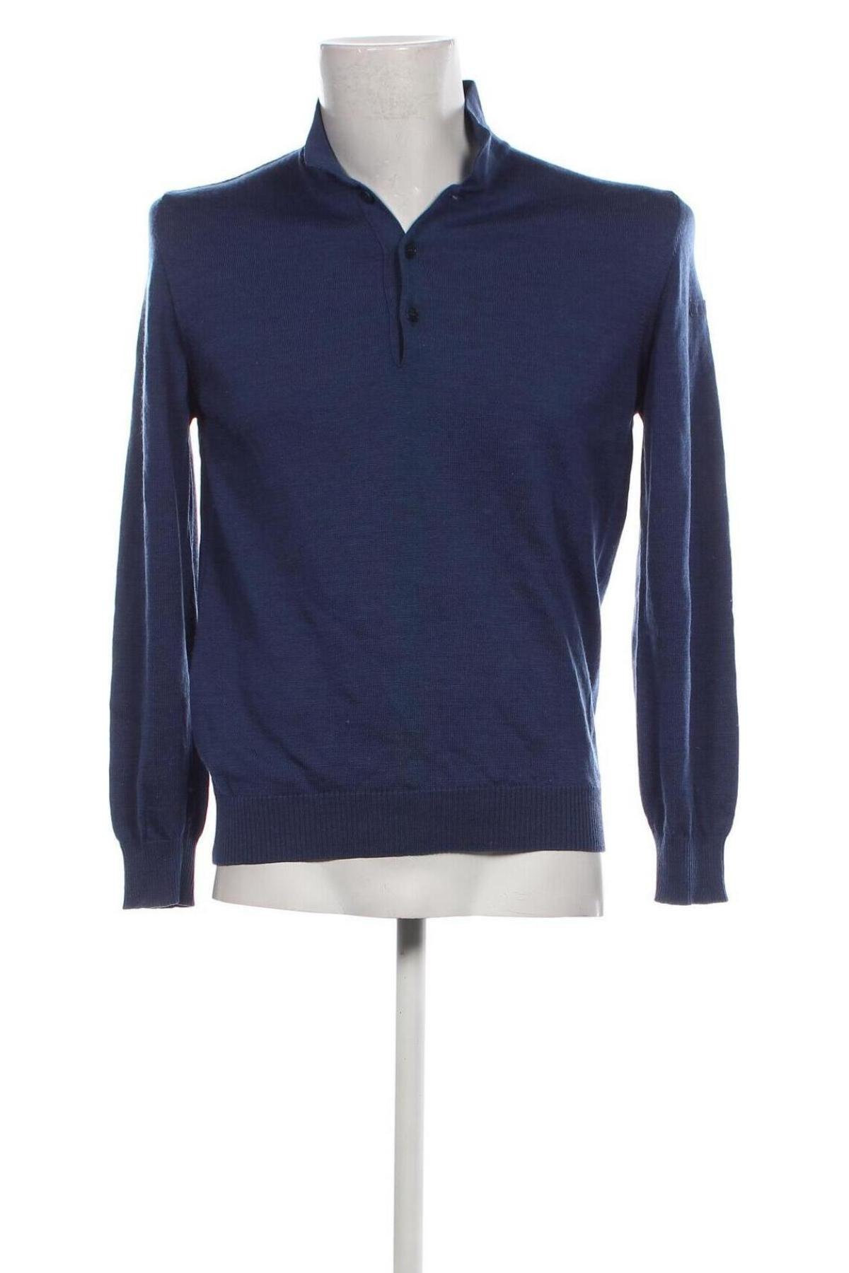 Ανδρικό πουλόβερ Maerz Muenchen, Μέγεθος M, Χρώμα Μπλέ, Τιμή 47,50 €
