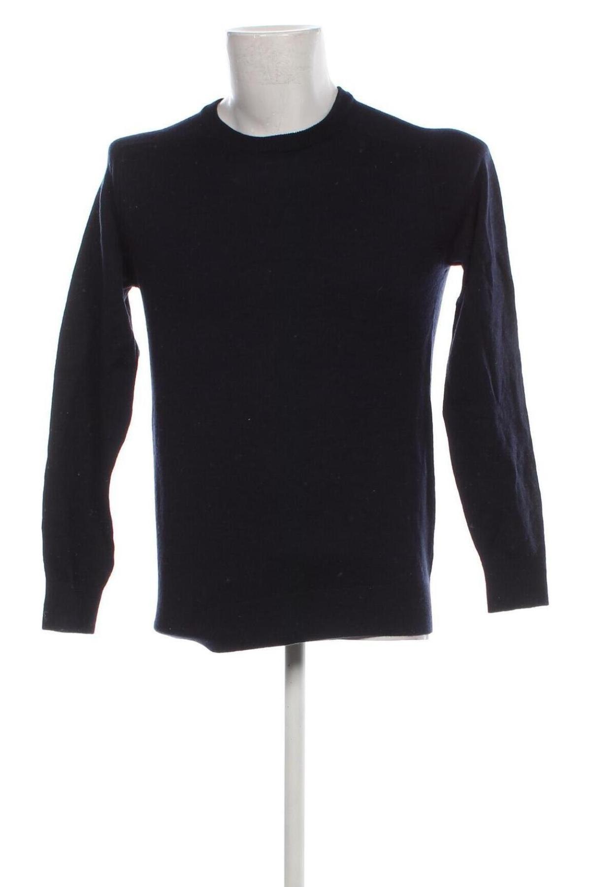 Ανδρικό πουλόβερ Mario Conti, Μέγεθος S, Χρώμα Μπλέ, Τιμή 11,36 €