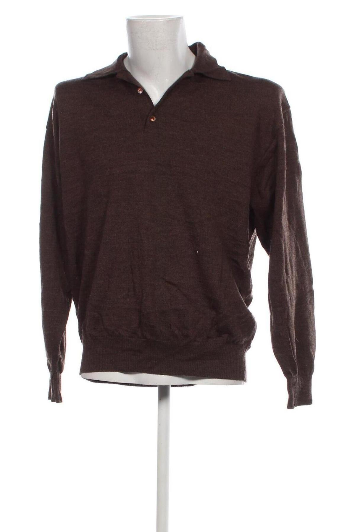Ανδρικό πουλόβερ Marz, Μέγεθος XL, Χρώμα Καφέ, Τιμή 12,41 €