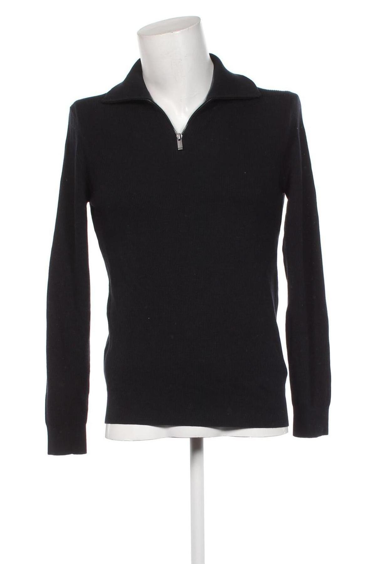 Herrenpullover Massimo Dutti, Größe M, Farbe Schwarz, Preis 43,14 €