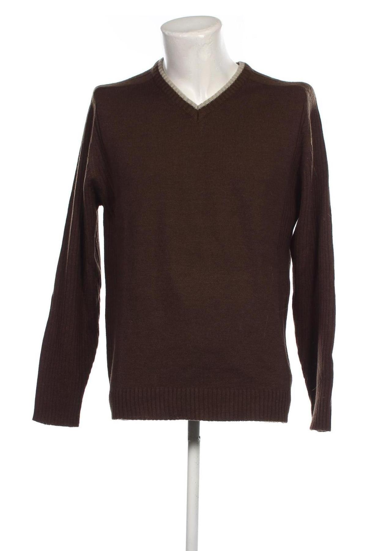 Herrenpullover Mauro Ferrini, Größe L, Farbe Braun, Preis € 11,49