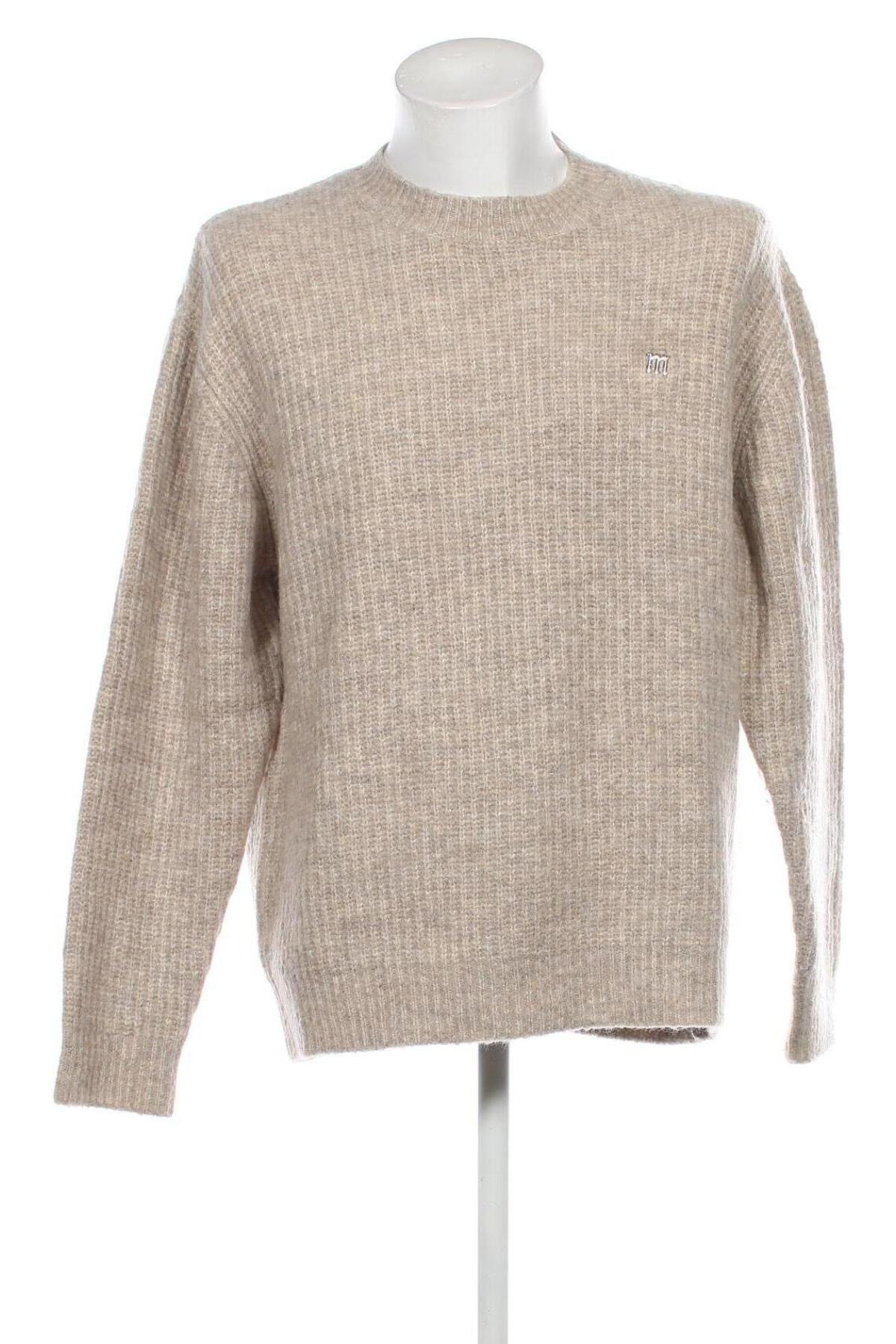 Herrenpullover Multiply Apparel, Größe M, Farbe Beige, Preis 20,24 €