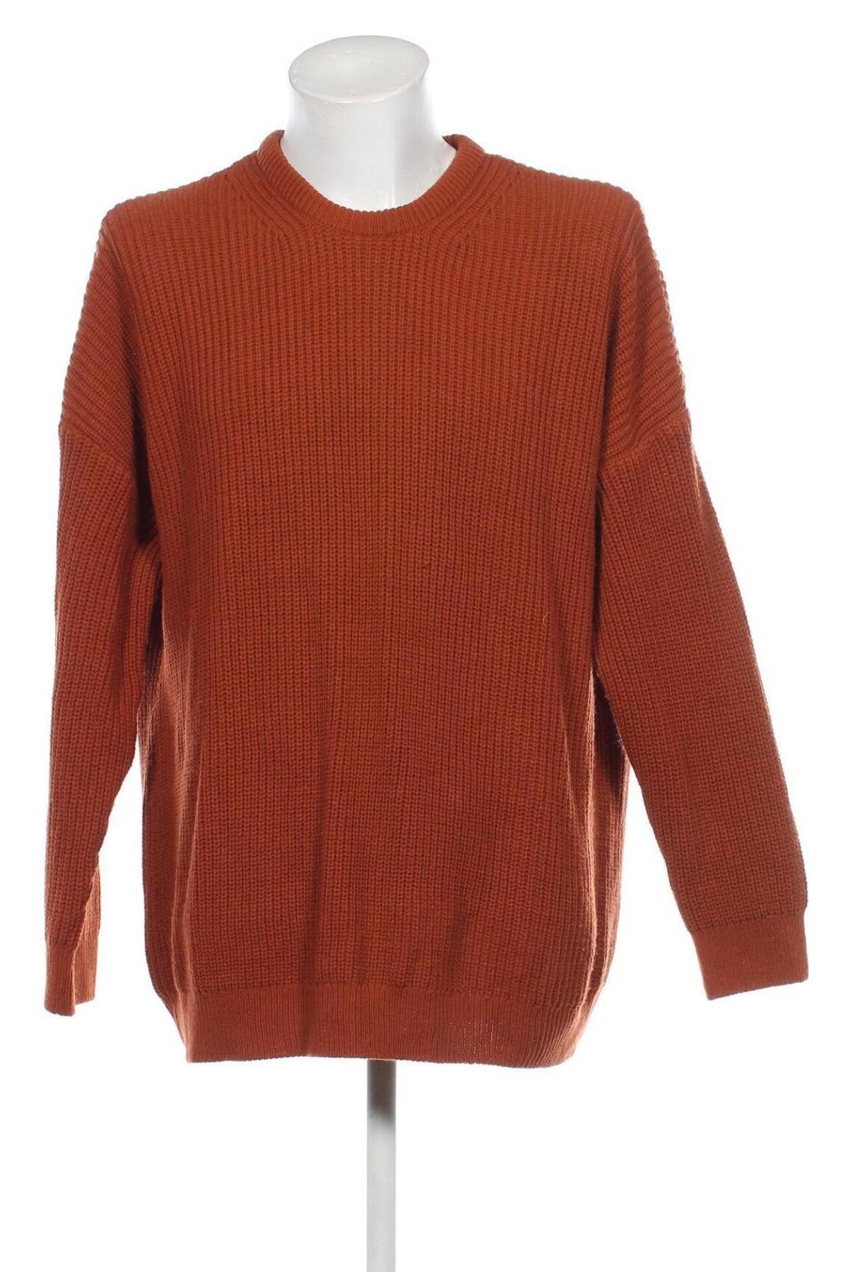 Ανδρικό πουλόβερ New Look, Μέγεθος XXL, Χρώμα Καφέ, Τιμή 11,12 €