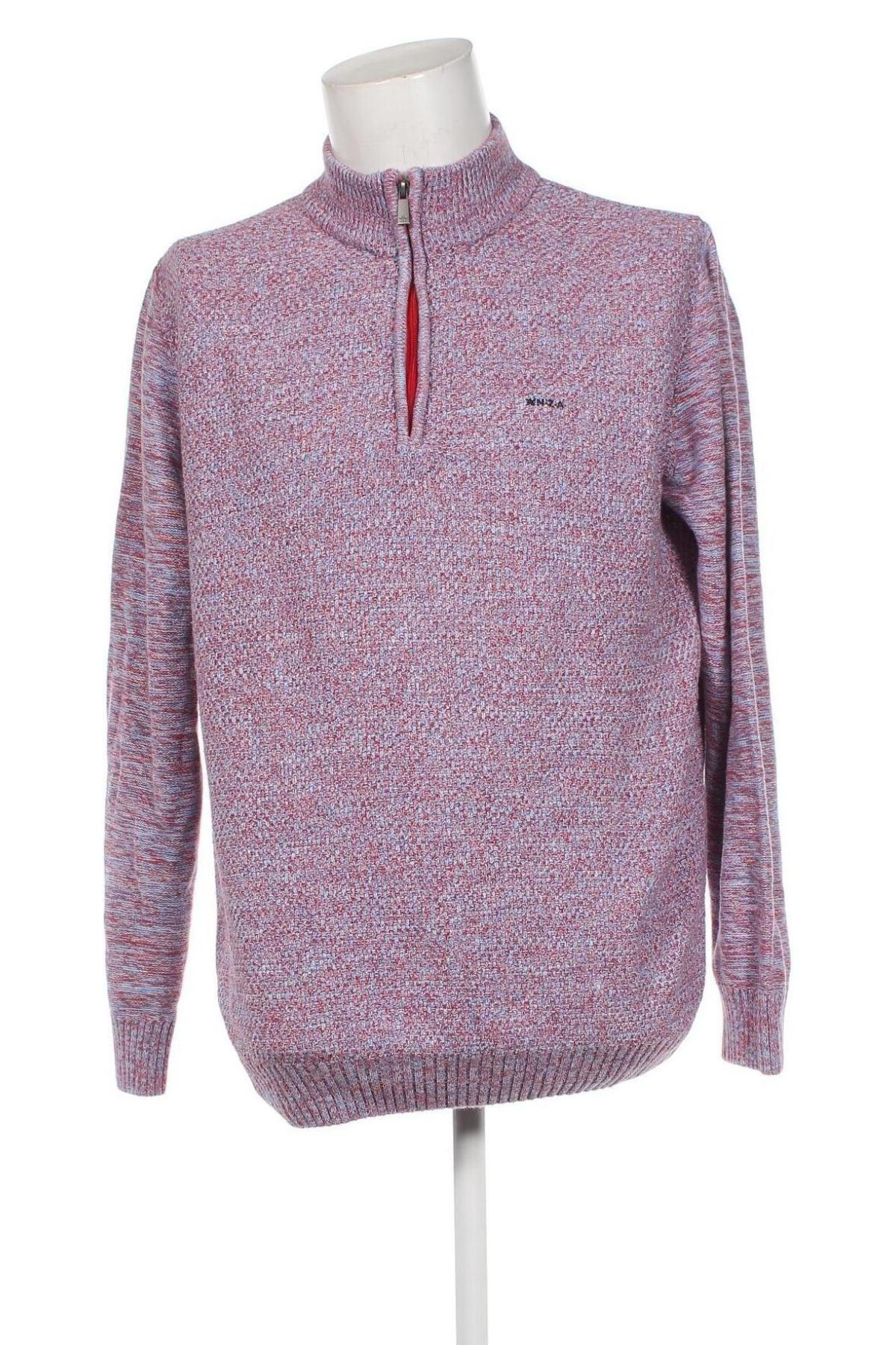 Męski sweter New Zealand Auckland, Rozmiar 3XL, Kolor Różowy, Cena 178,48 zł