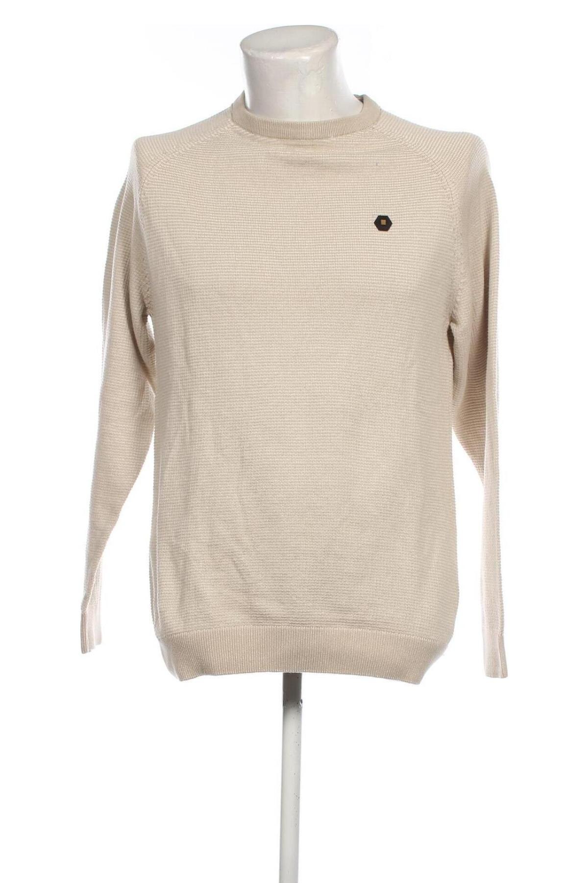 Herrenpullover No Excess, Größe XL, Farbe Ecru, Preis 17,86 €