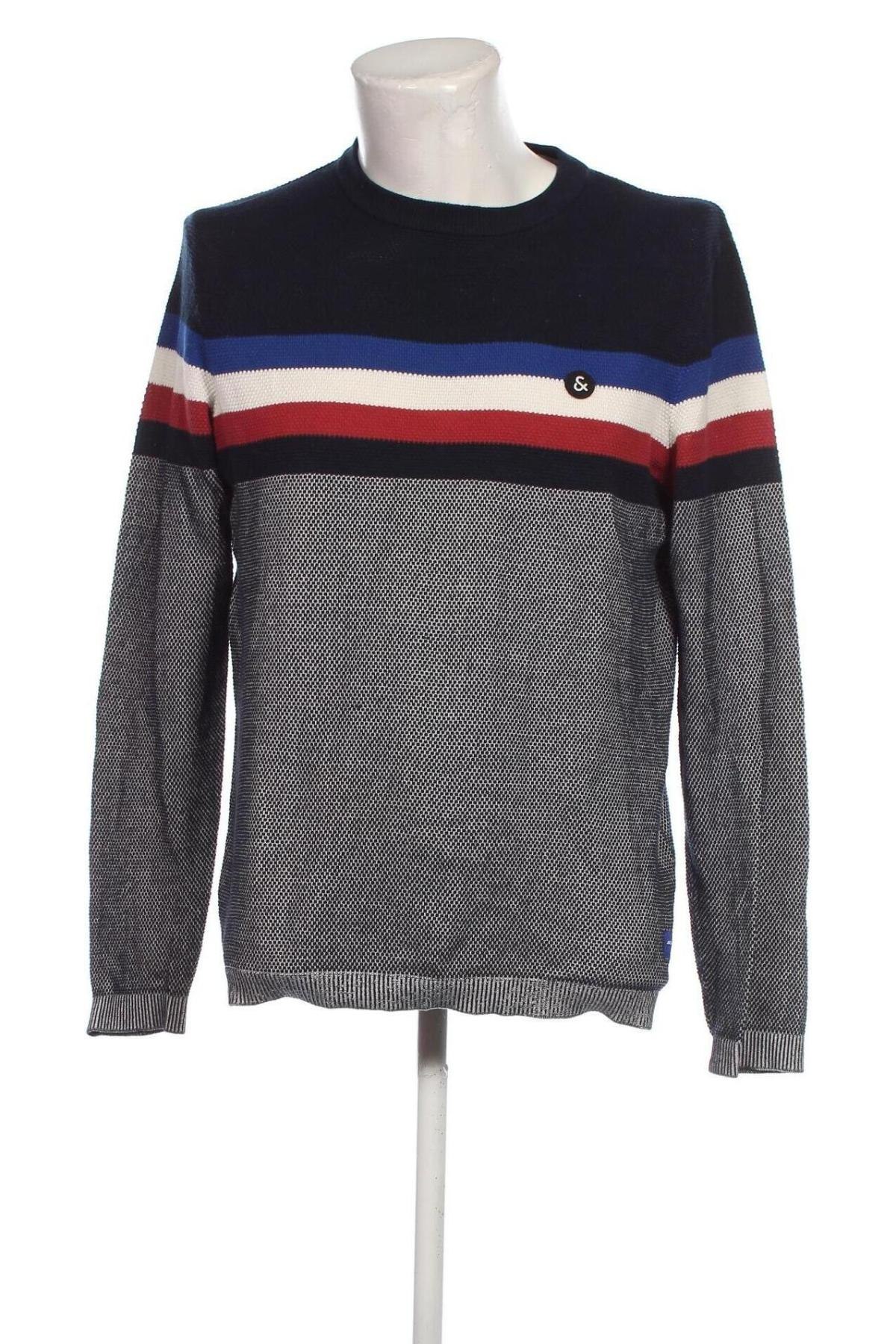 Męski sweter Originals By Jack & Jones, Rozmiar L, Kolor Kolorowy, Cena 57,64 zł