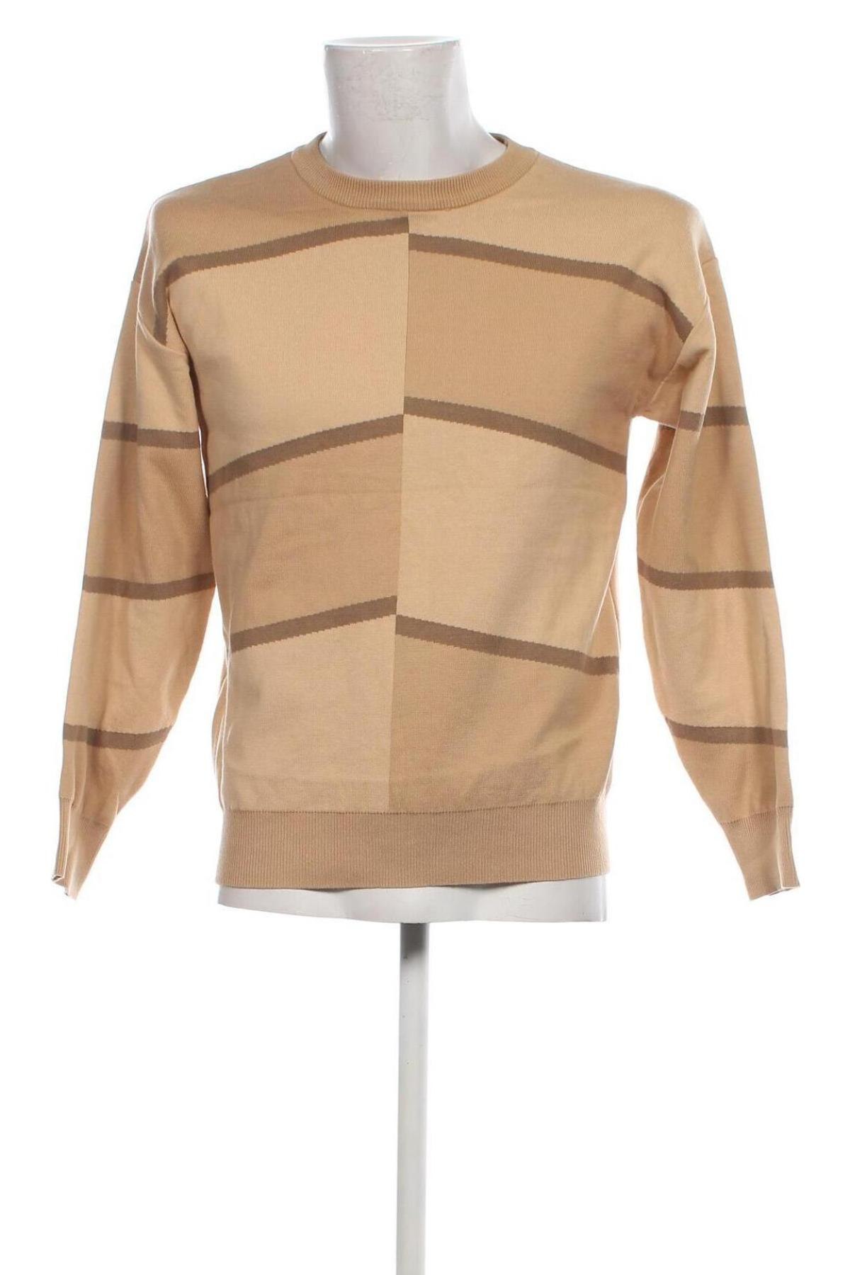 Herrenpullover Padini Authentics, Größe M, Farbe Beige, Preis € 10,90