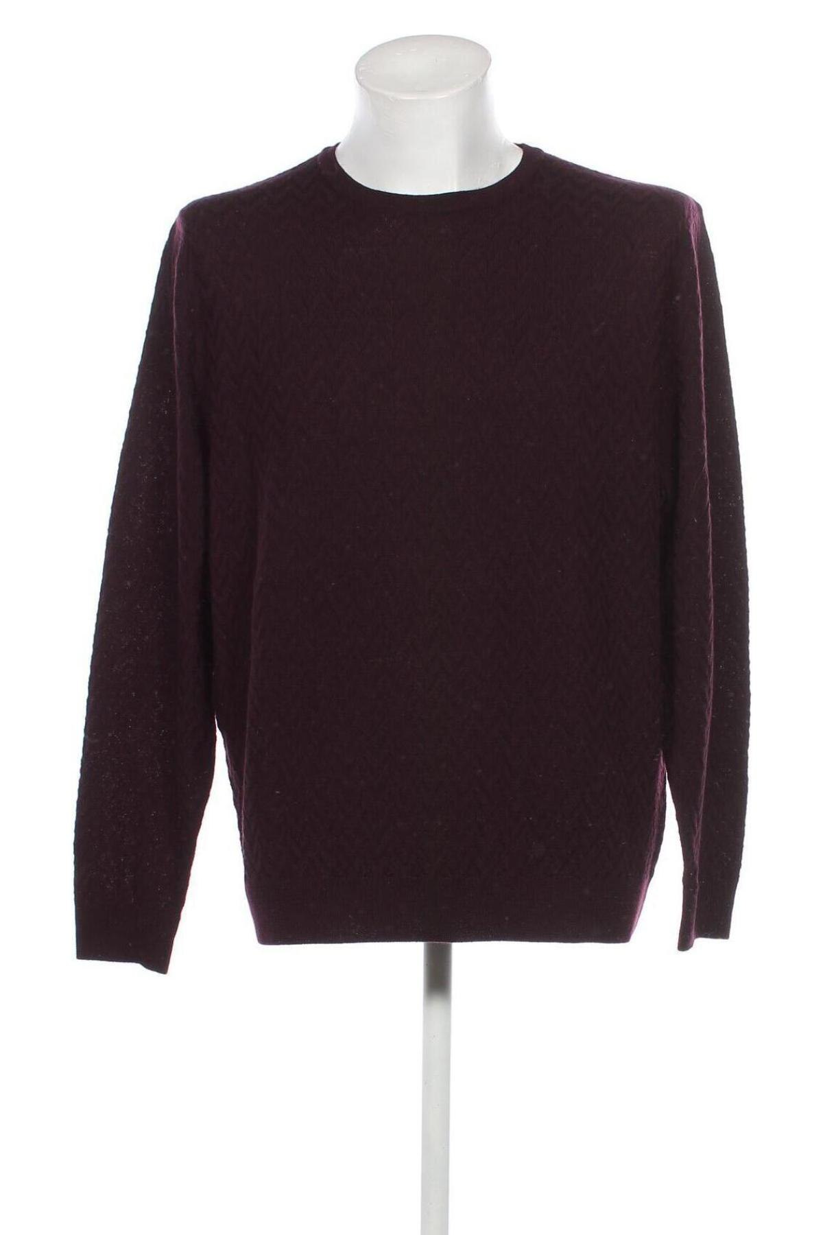 Herrenpullover Peter Hahn, Größe XL, Farbe Lila, Preis € 38,83