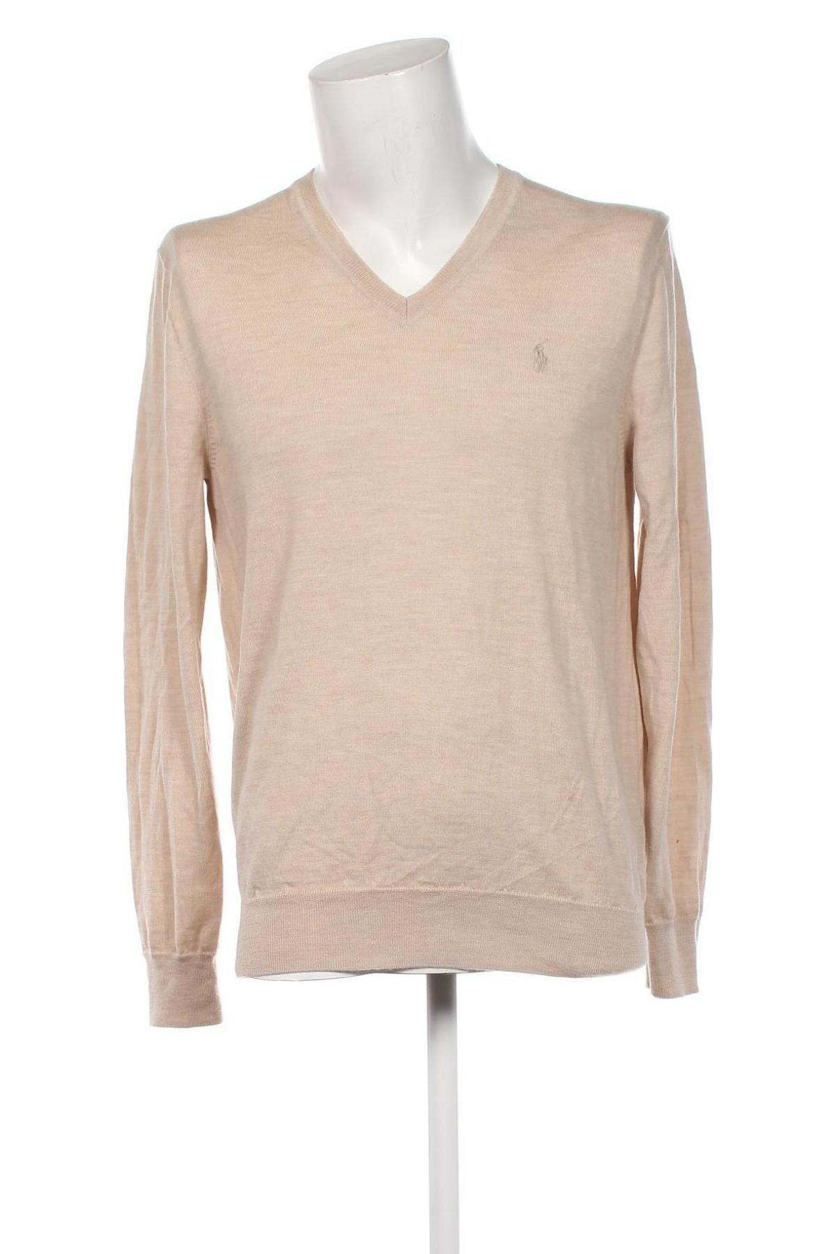 Herrenpullover Polo By Ralph Lauren, Größe L, Farbe Beige, Preis € 90,57