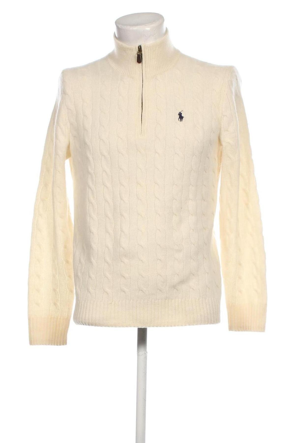 Herrenpullover Polo By Ralph Lauren, Größe M, Farbe Ecru, Preis € 151,03