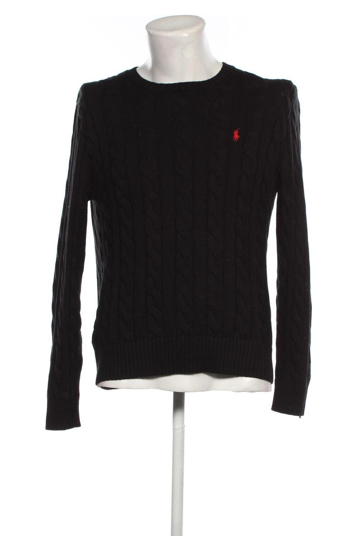 Męski sweter Polo By Ralph Lauren, Rozmiar S, Kolor Czarny, Cena 507,64 zł