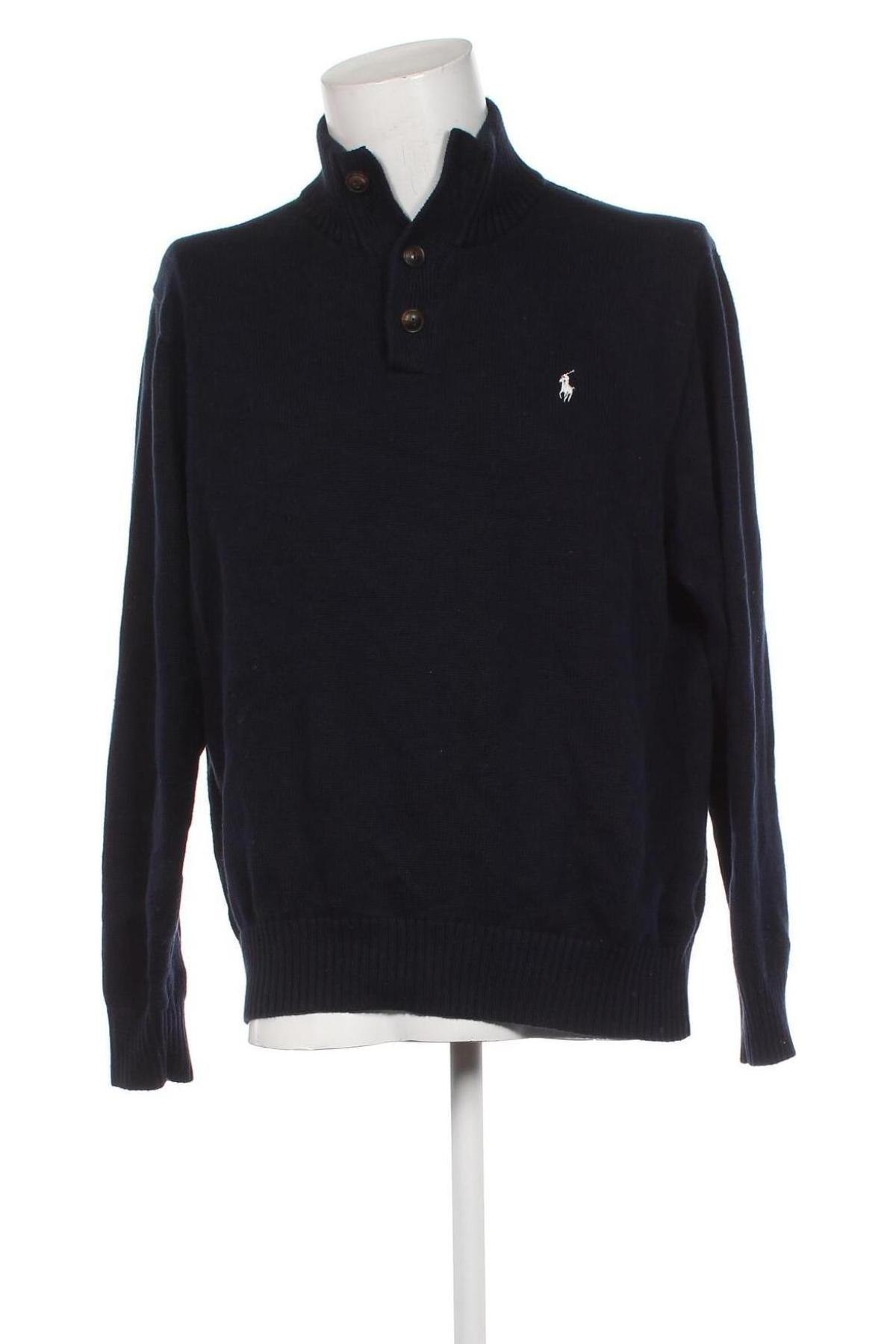 Pánský svetr  Polo By Ralph Lauren, Velikost XXL, Barva Modrá, Cena  1 420,00 Kč