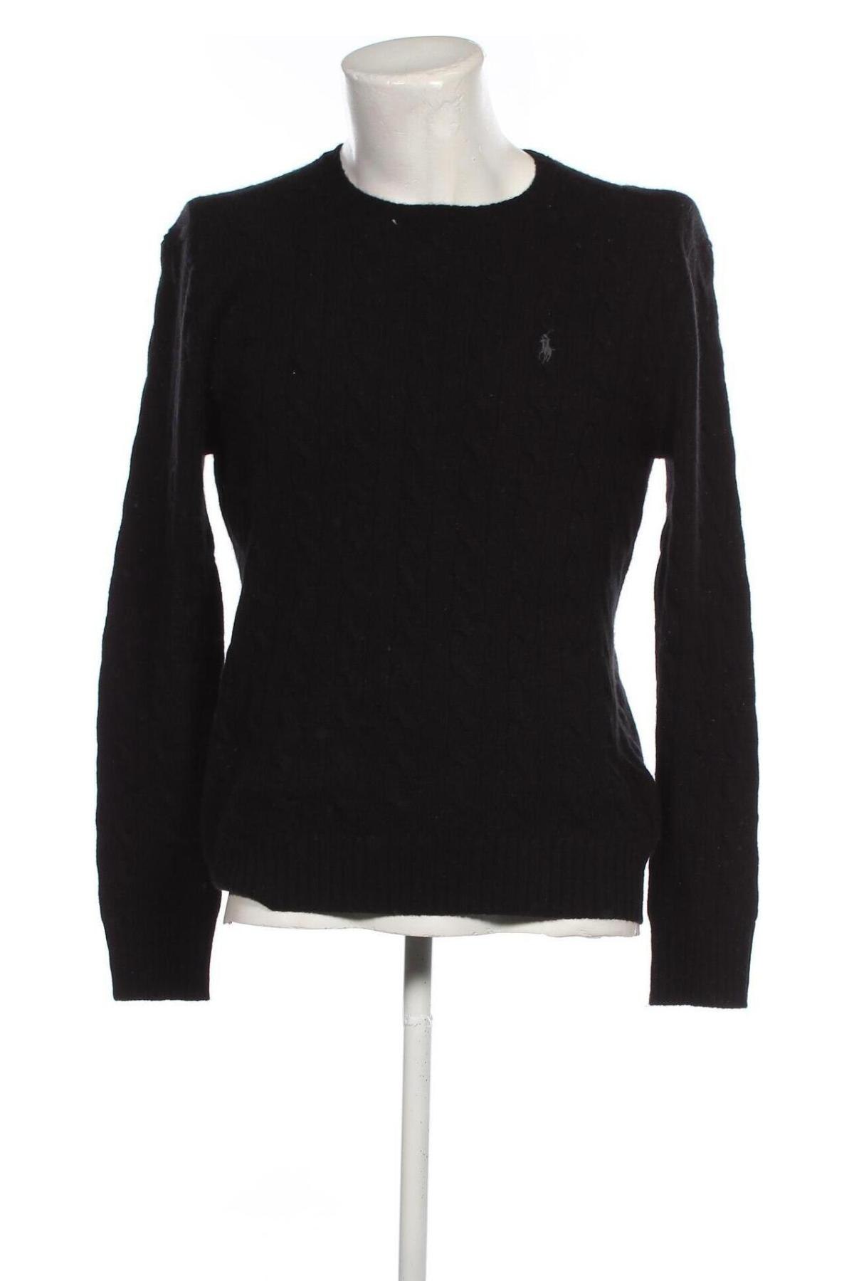 Męski sweter Polo By Ralph Lauren, Rozmiar M, Kolor Czarny, Cena 390,49 zł