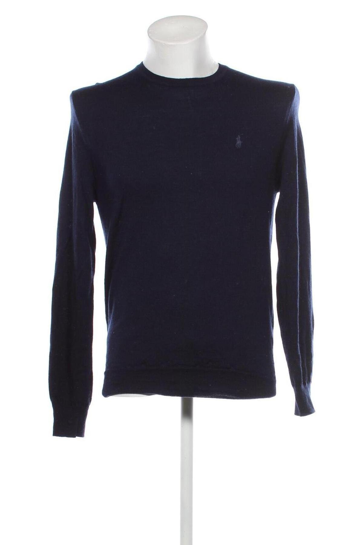 Męski sweter Polo By Ralph Lauren, Rozmiar M, Kolor Niebieski, Cena 468,59 zł