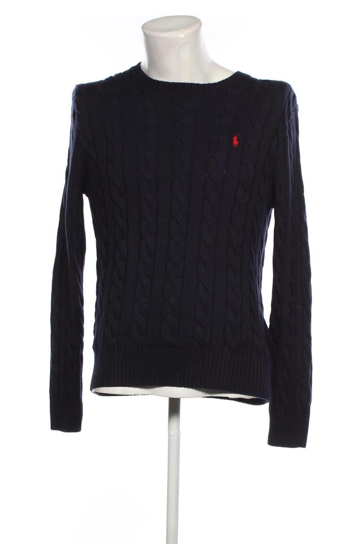 Herrenpullover Polo By Ralph Lauren, Größe S, Farbe Blau, Preis 151,03 €