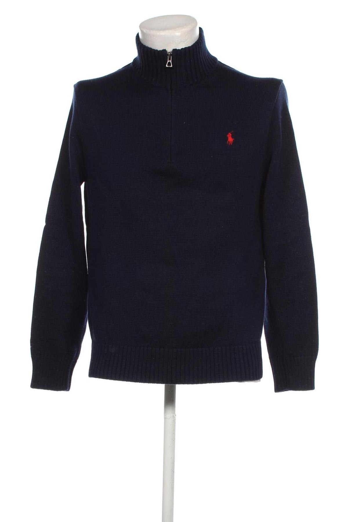 Pánsky sveter  Polo By Ralph Lauren, Veľkosť L, Farba Modrá, Cena  151,03 €