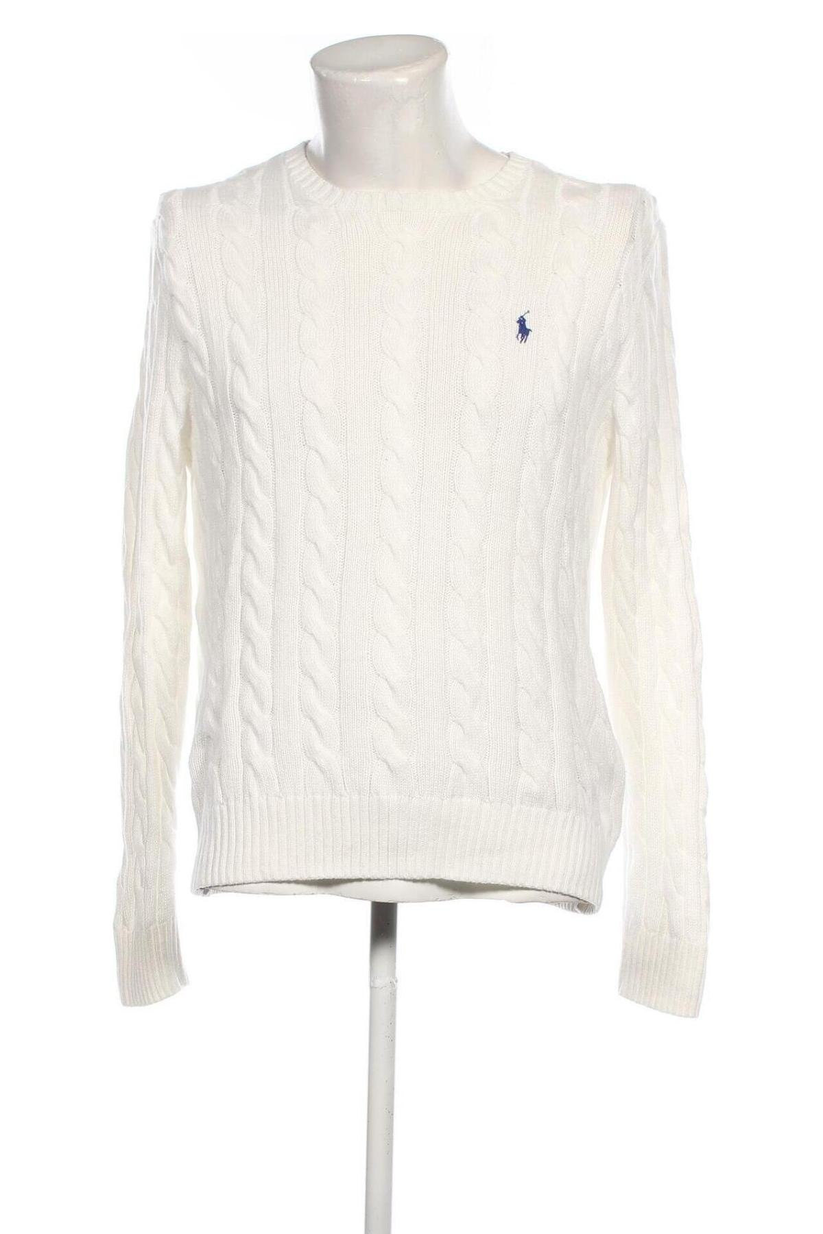 Pánský svetr  Polo By Ralph Lauren, Velikost M, Barva Bílá, Cena  2 335,00 Kč