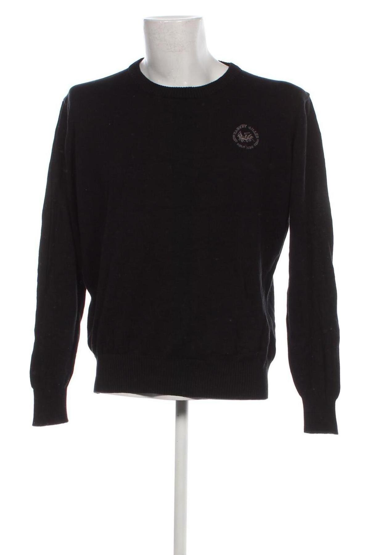 Herrenpullover Harvey Miller, Größe XL, Farbe Schwarz, Preis € 15,49