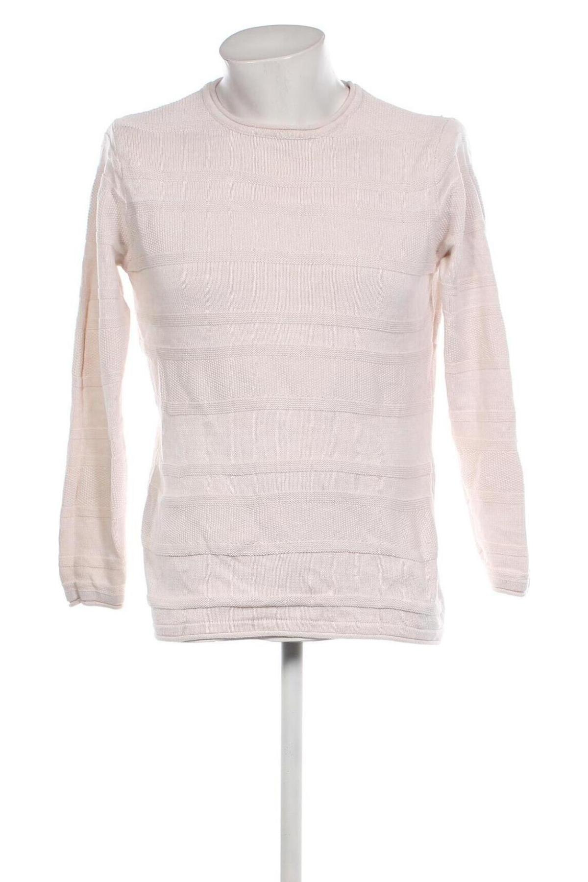 Мъжки пуловер Primark, Размер M, Цвят Бял, Цена 15,66 лв.