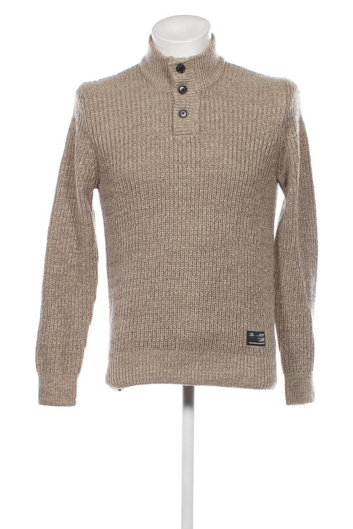 Herrenpullover Q/S by S.Oliver, Größe S, Farbe Beige, Preis € 12,07