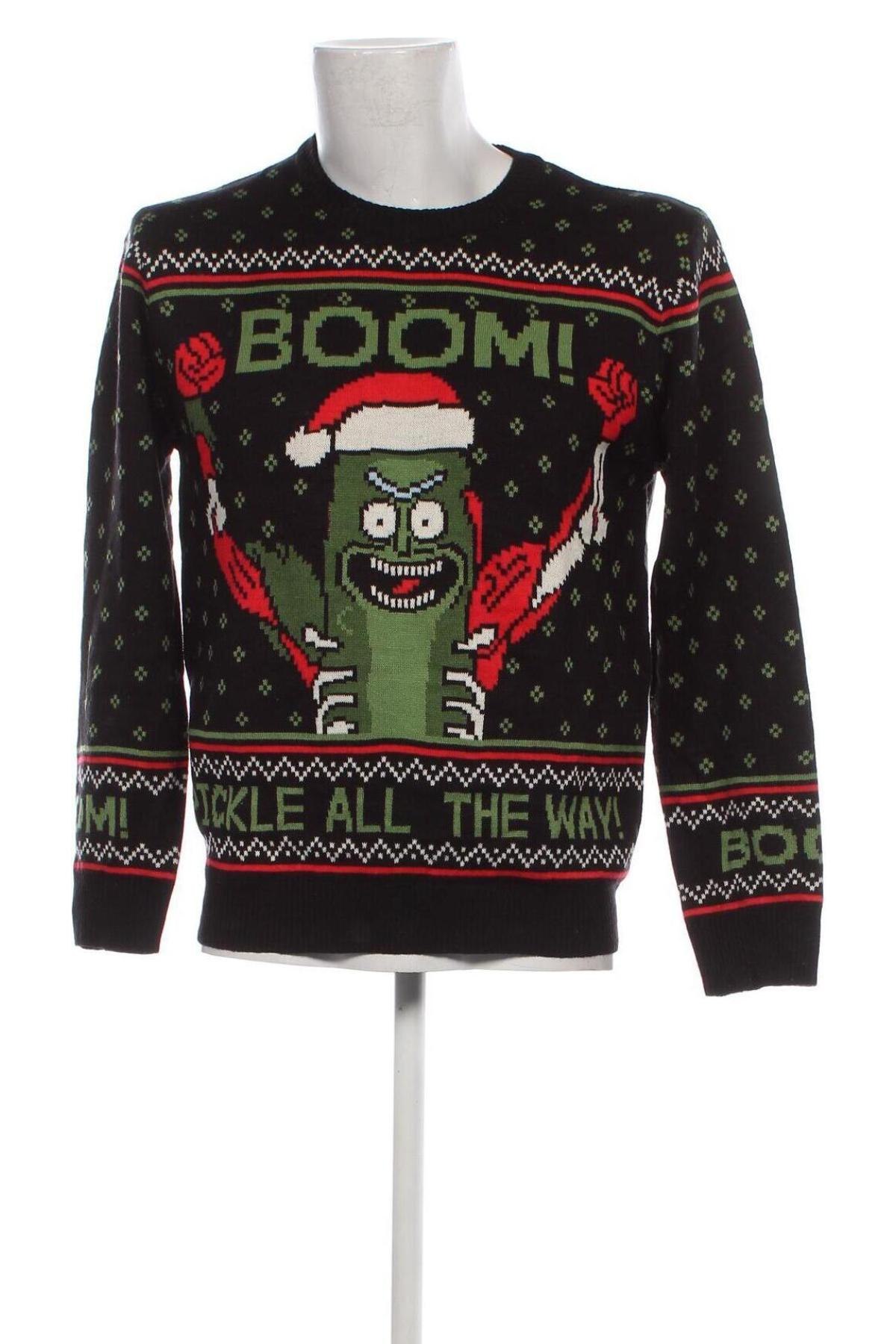 Męski sweter Rick and Morty, Rozmiar M, Kolor Czarny, Cena 108,99 zł