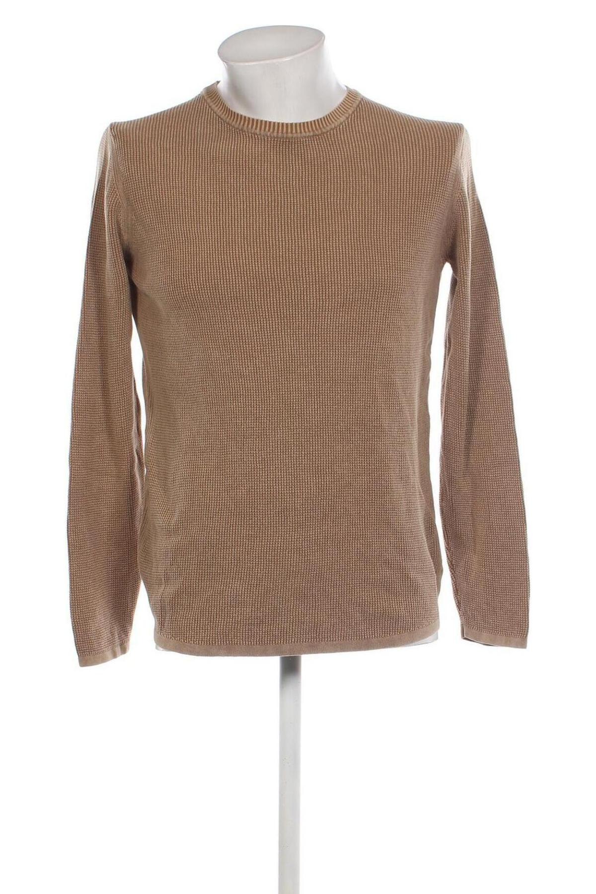 Herrenpullover S.Oliver, Größe M, Farbe Beige, Preis € 12,78