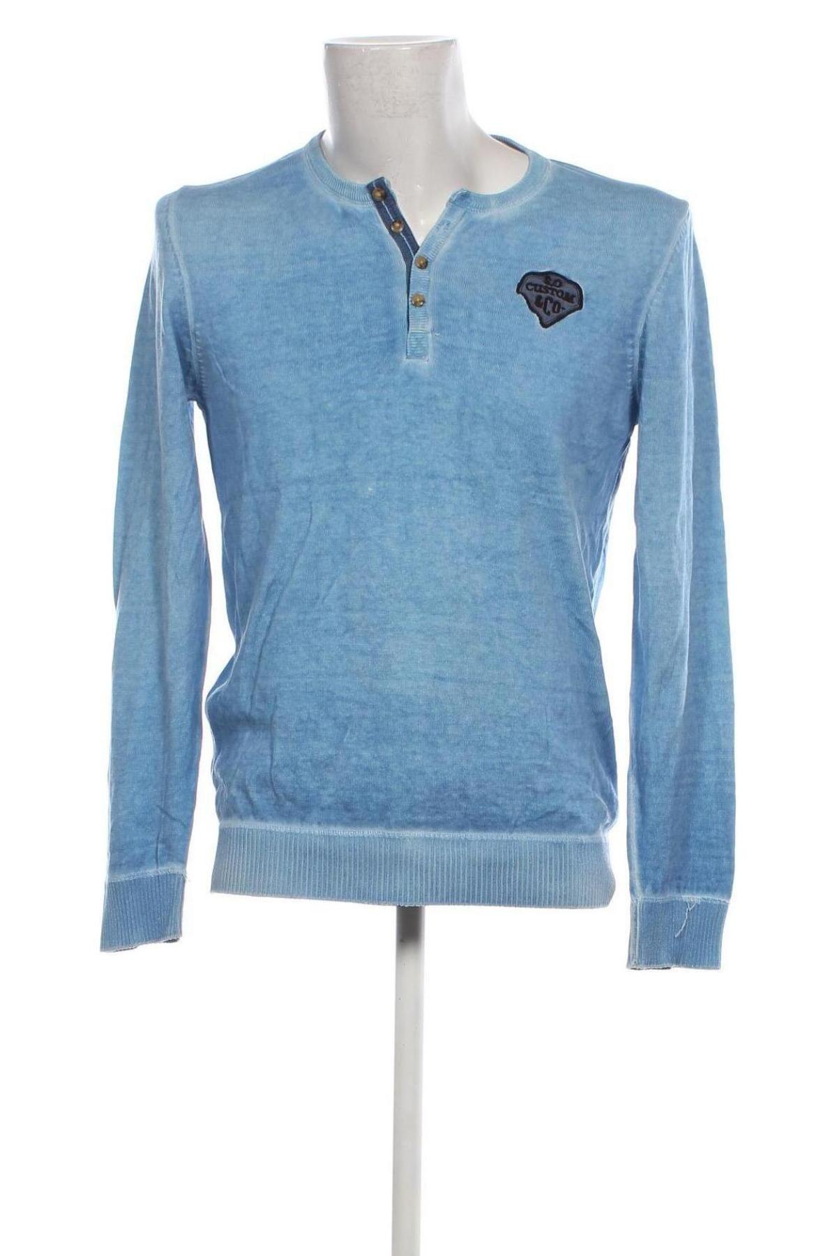 Herrenpullover S.Oliver, Größe L, Farbe Blau, Preis € 13,96