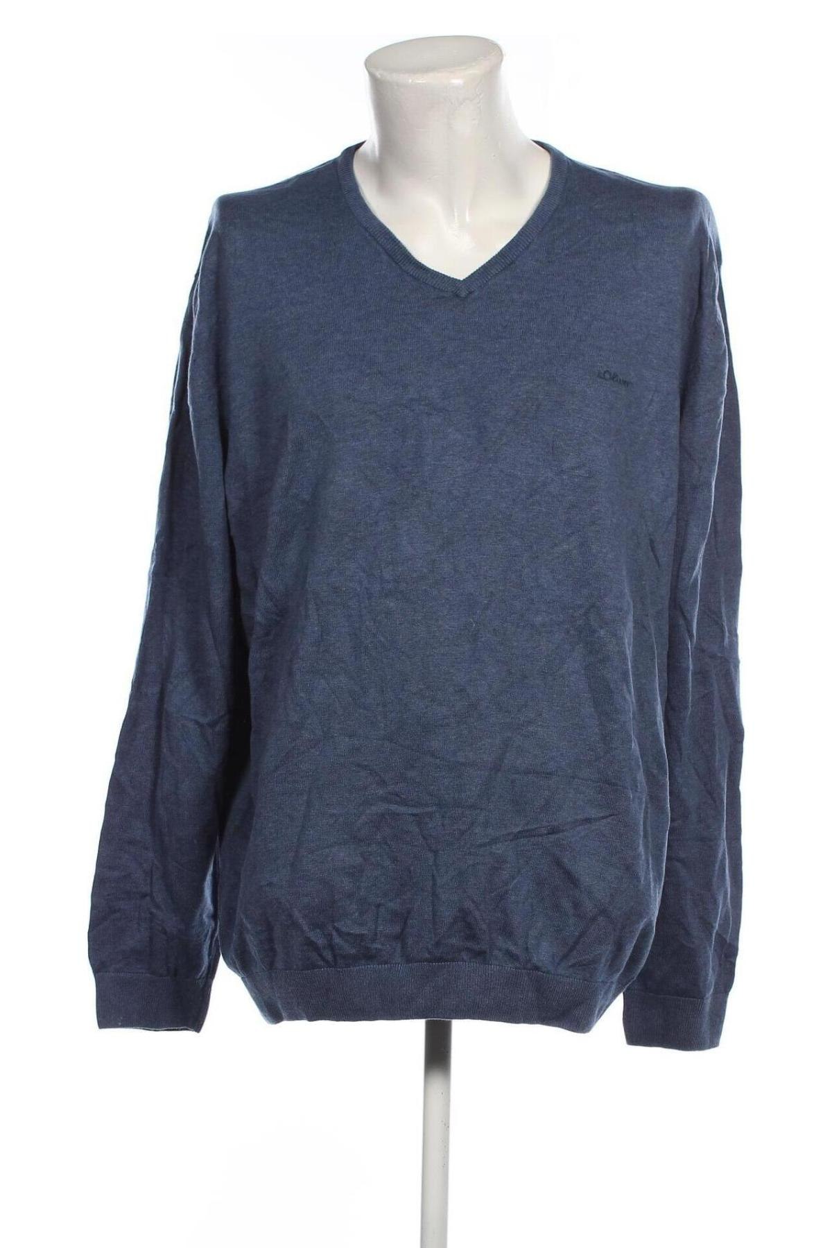 Herrenpullover S.Oliver, Größe 3XL, Farbe Blau, Preis 23,66 €