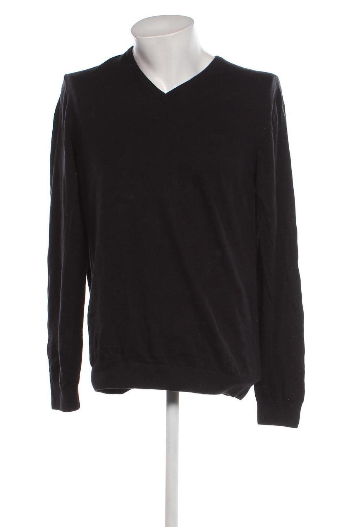 Мъжки пуловер S.Oliver, Размер L, Цвят Черен, Цена 21,08 лв.
