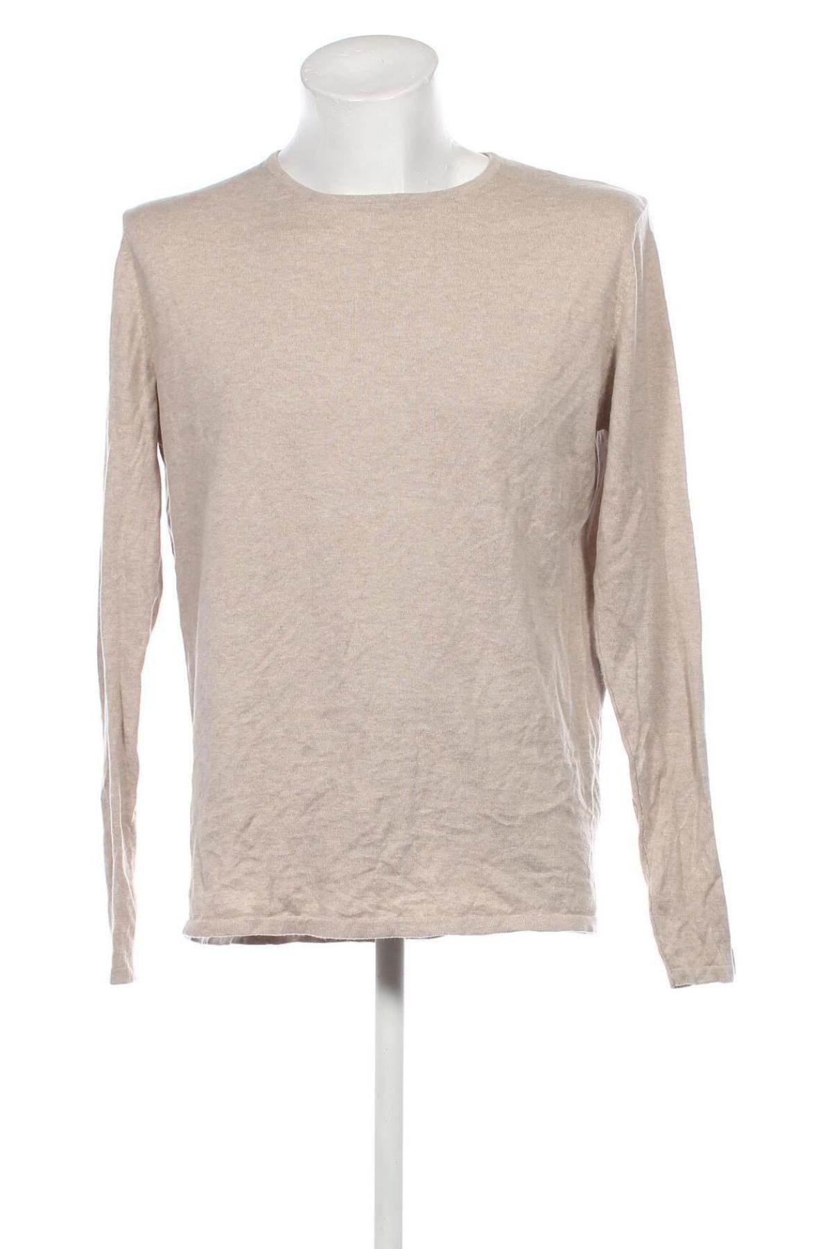 Herrenpullover Selected Homme, Größe XL, Farbe Beige, Preis 21,29 €