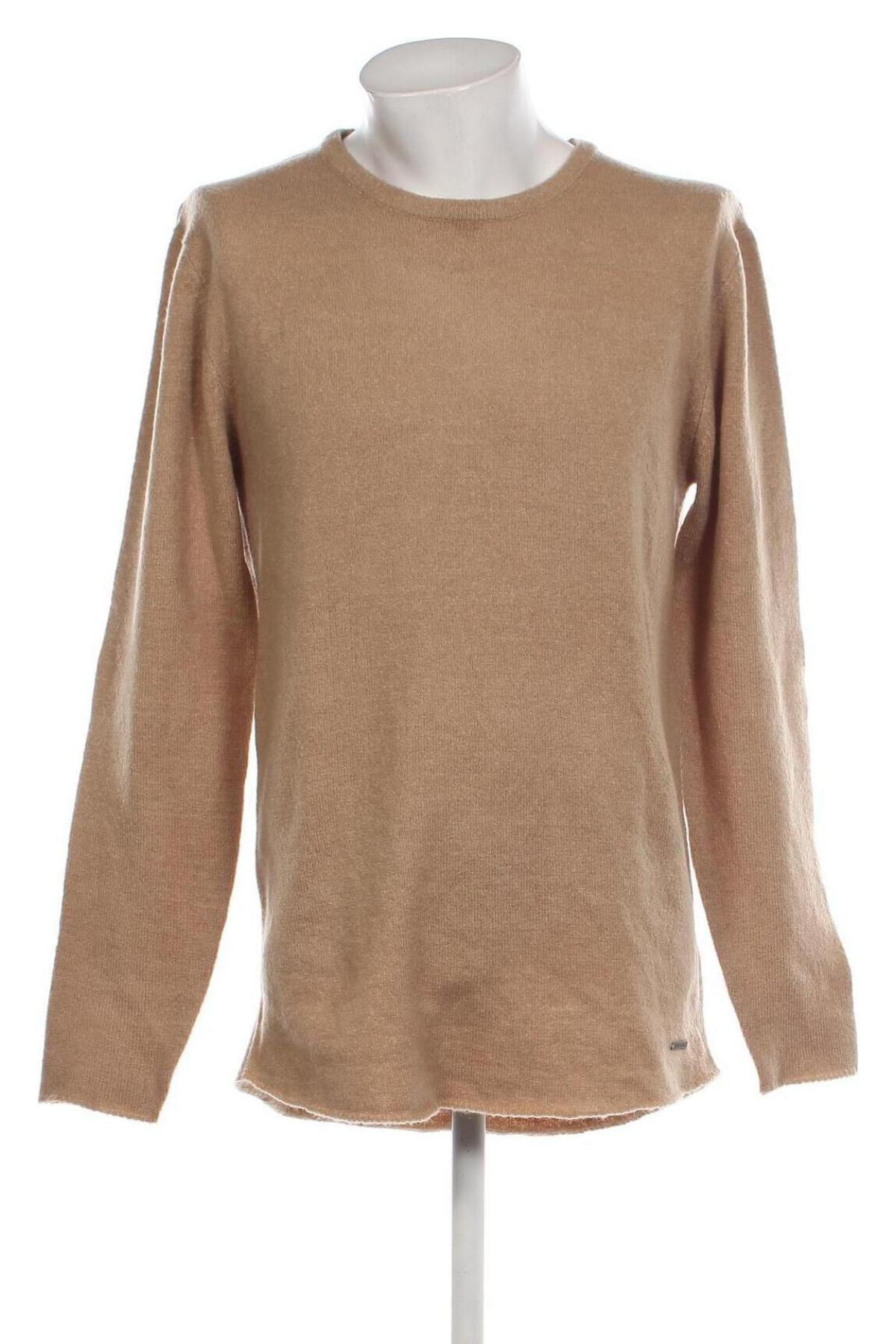 Herrenpullover Smog, Größe L, Farbe Beige, Preis € 11,91