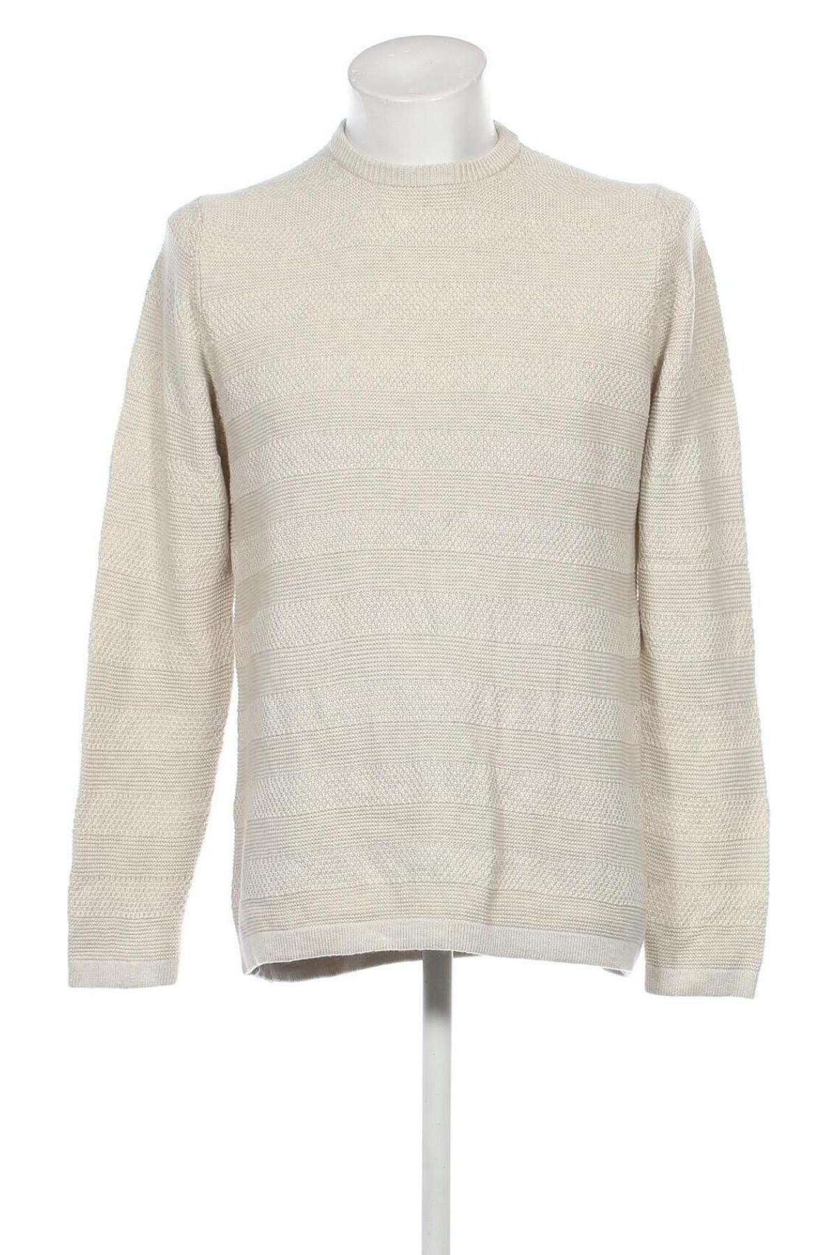 Мъжки пуловер Springfield, Размер L, Цвят Сив, Цена 21,08 лв.