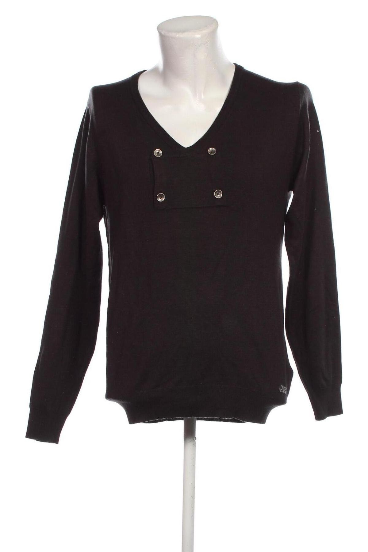 Мъжки пуловер Sseinse, Размер XL, Цвят Черен, Цена 52,70 лв.