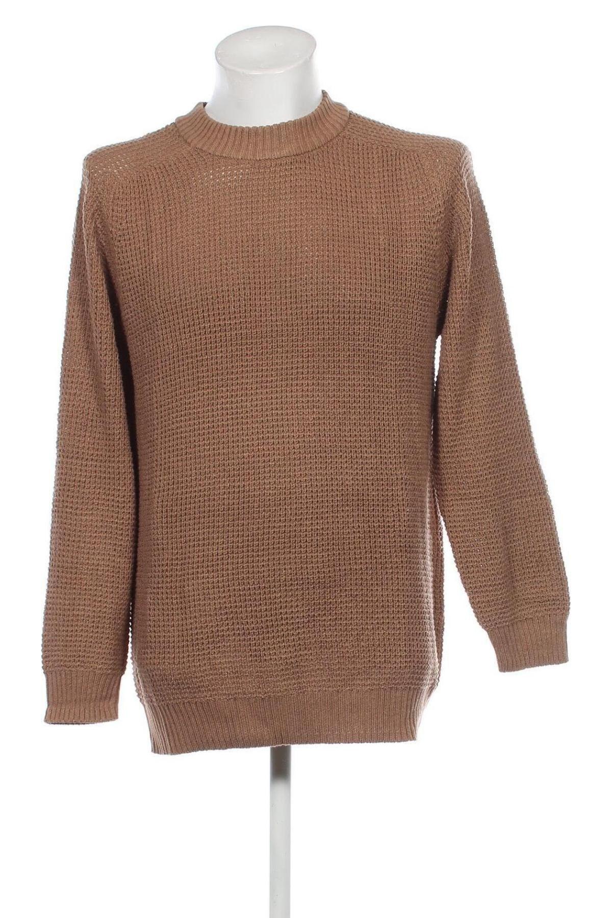 Ανδρικό πουλόβερ Straight Up, Μέγεθος XL, Χρώμα  Μπέζ, Τιμή 10,58 €