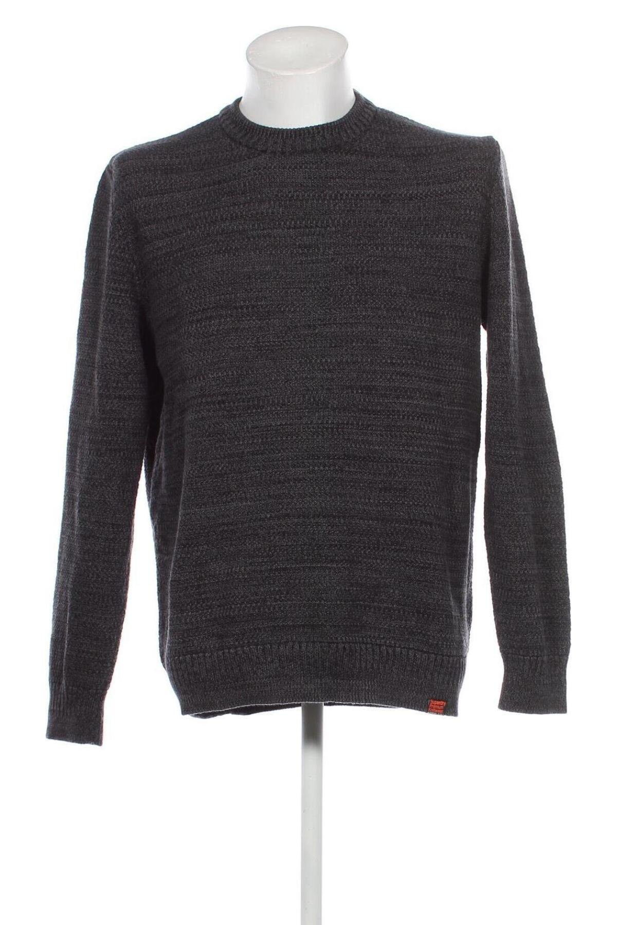 Ανδρικό πουλόβερ Superdry, Μέγεθος XXL, Χρώμα Γκρί, Τιμή 18,90 €