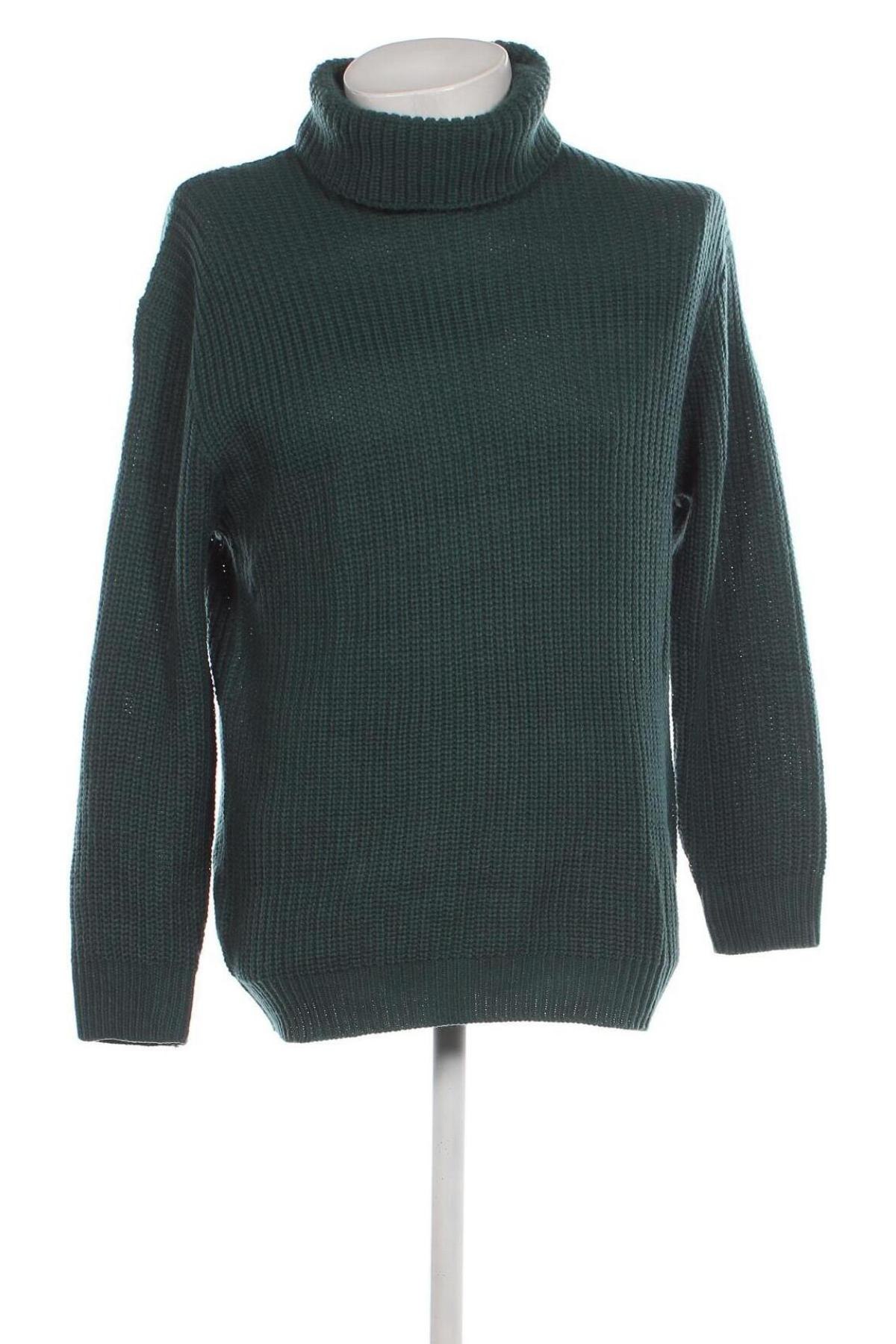 Ανδρικό πουλόβερ Threadbare, Μέγεθος M, Χρώμα Πράσινο, Τιμή 7,57 €