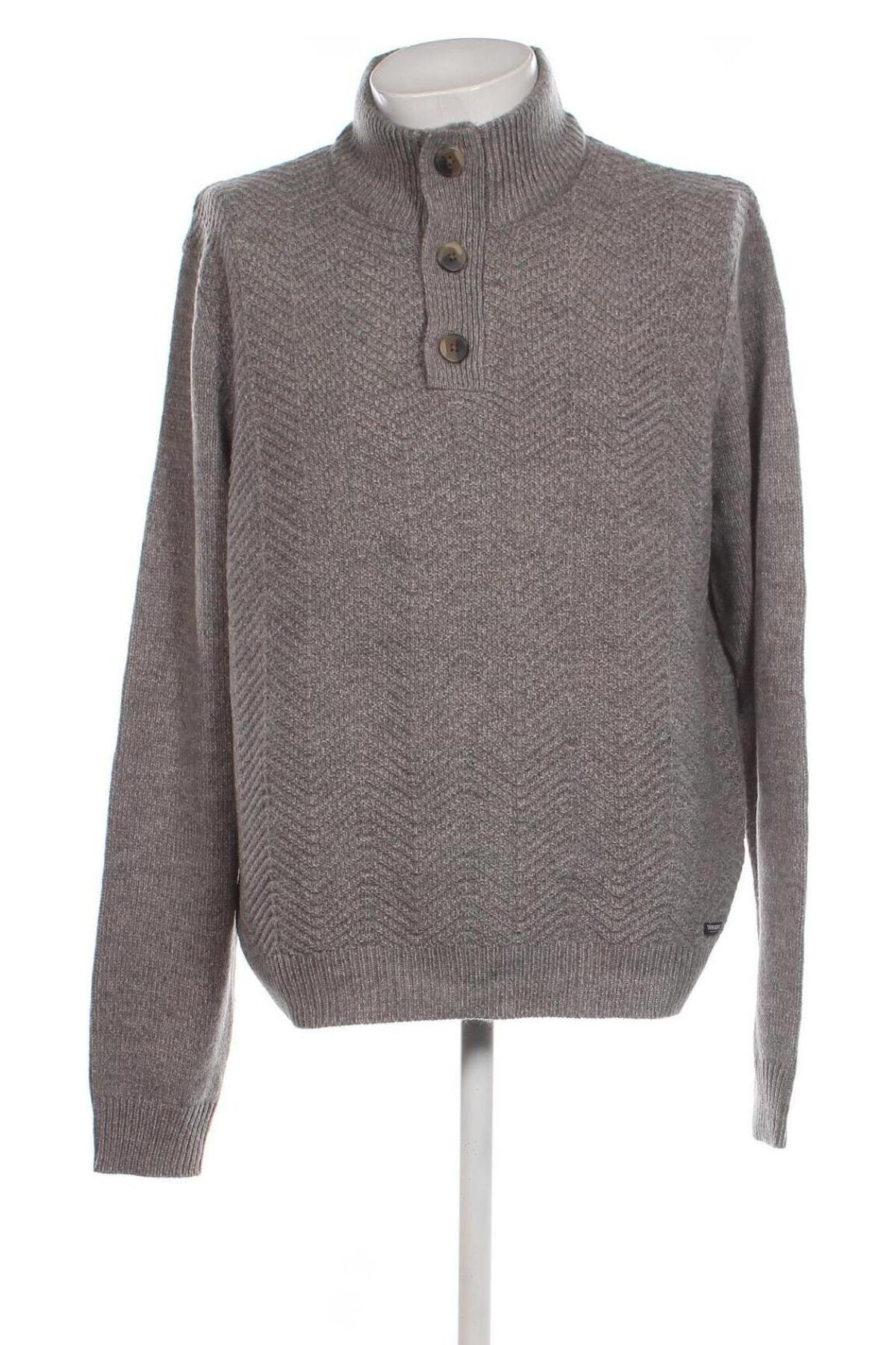 Herrenpullover Threadbare, Größe XXL, Farbe Grau, Preis € 11,30