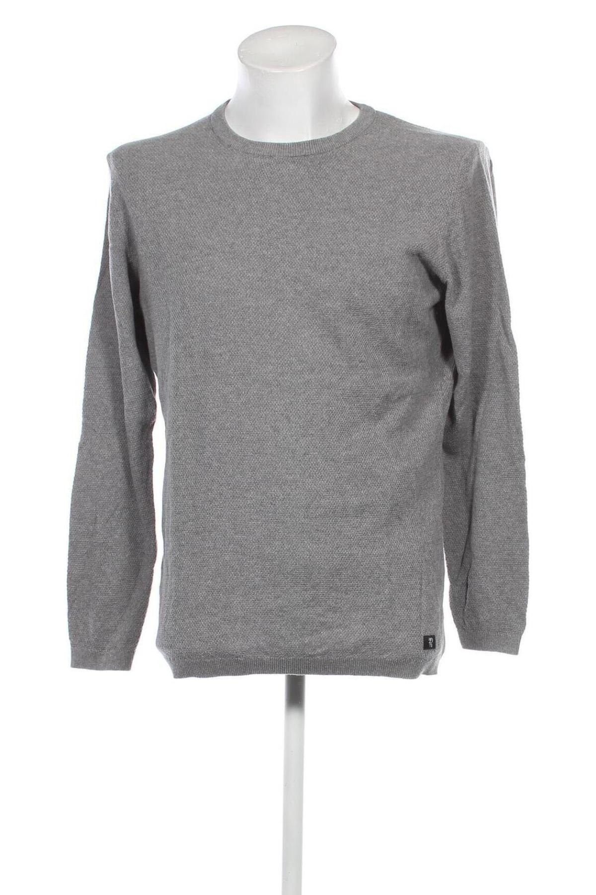 Herrenpullover Tom Tailor, Größe L, Farbe Grau, Preis 13,96 €