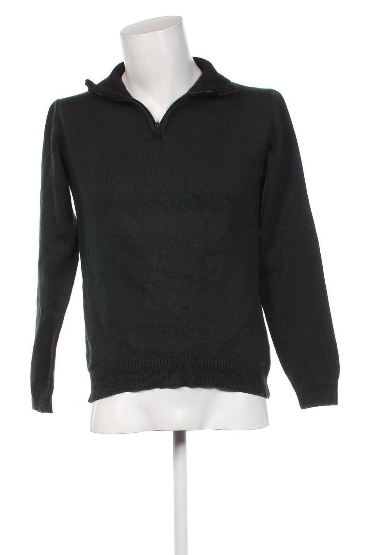 Ανδρικό πουλόβερ Tom Tailor, Μέγεθος M, Χρώμα Πράσινο, Τιμή 10,73 €