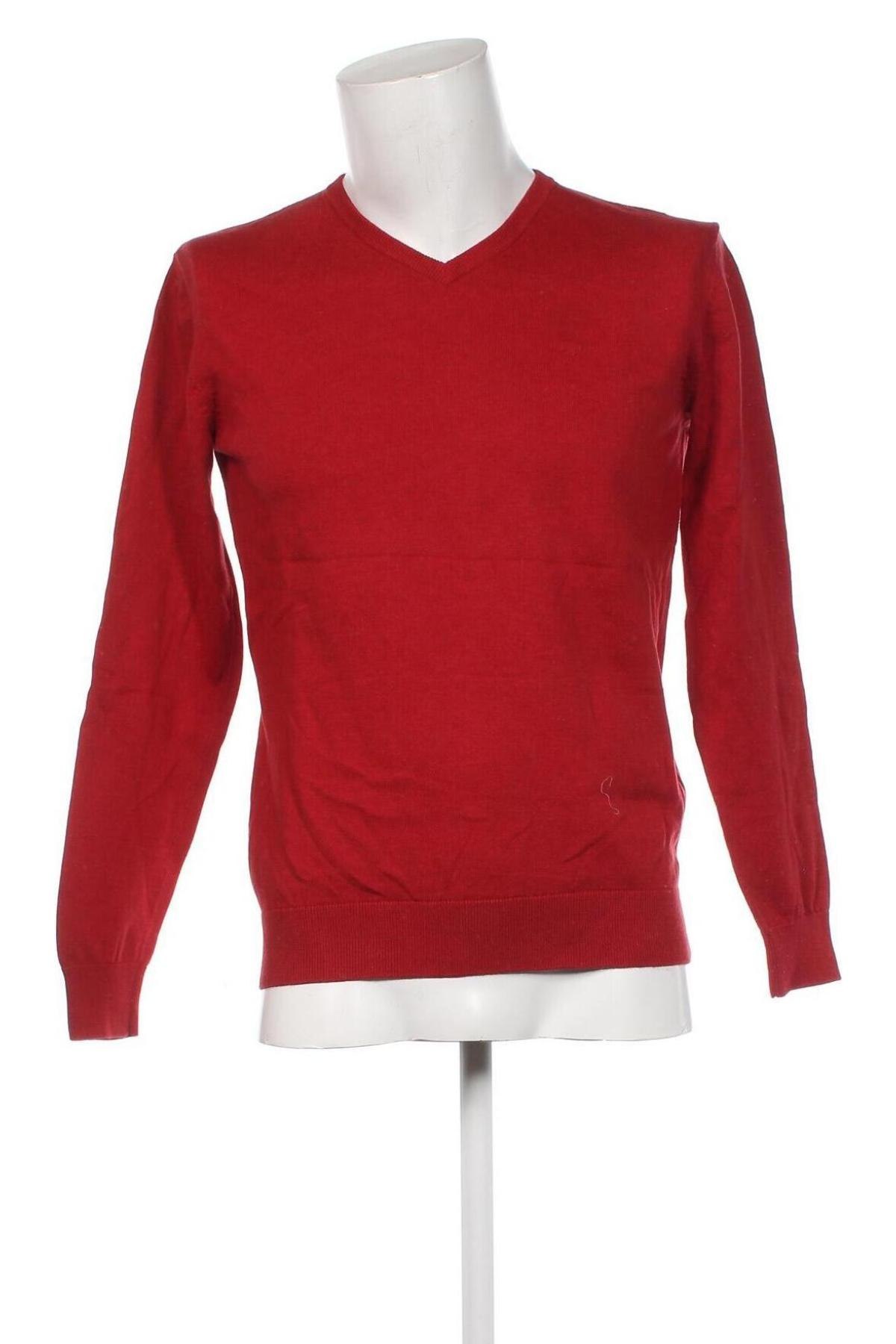 Мъжки пуловер Tom Tailor, Размер L, Цвят Червен, Цена 21,08 лв.
