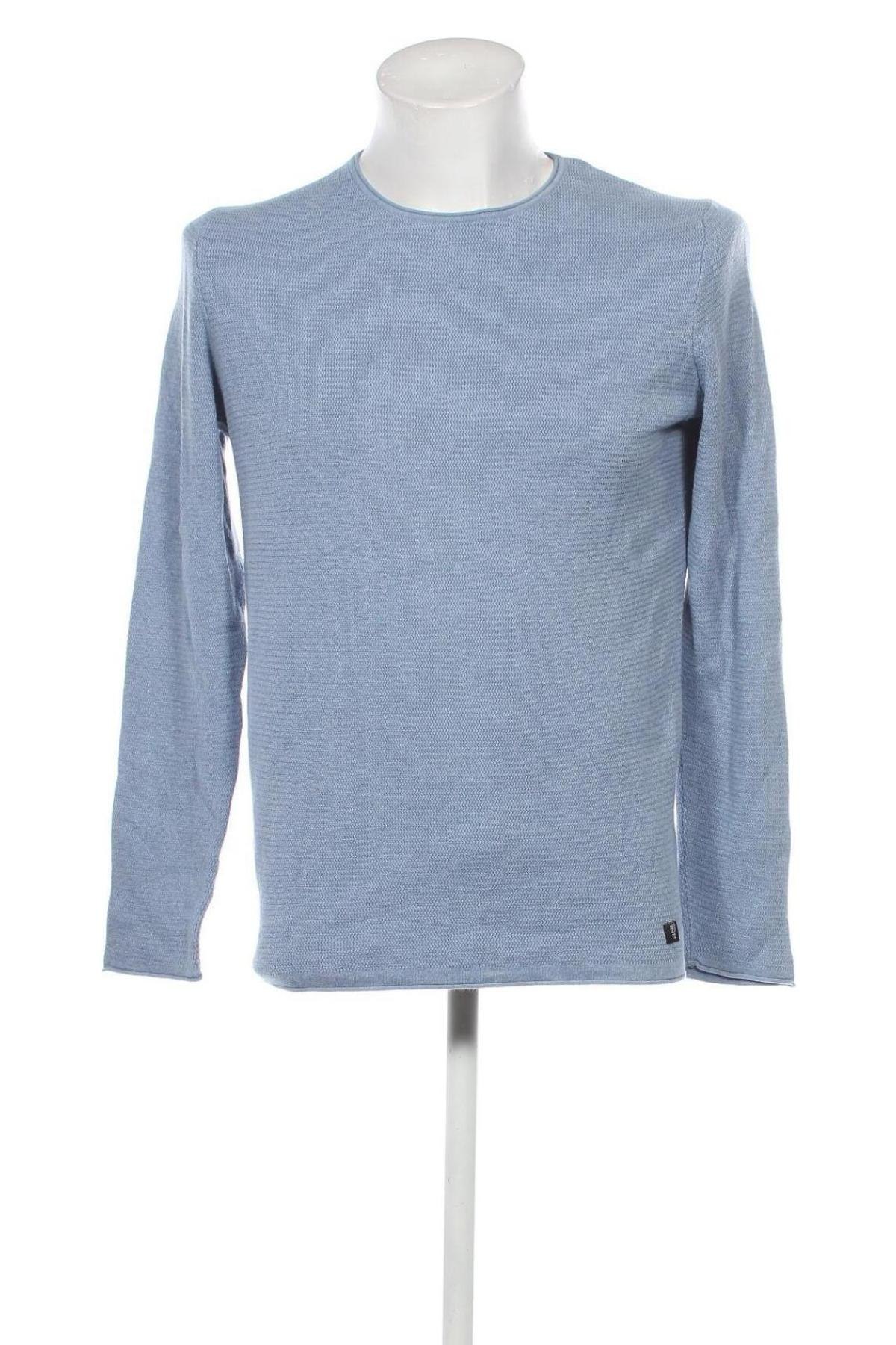 Мъжки пуловер Tom Tailor, Размер M, Цвят Син, Цена 19,38 лв.