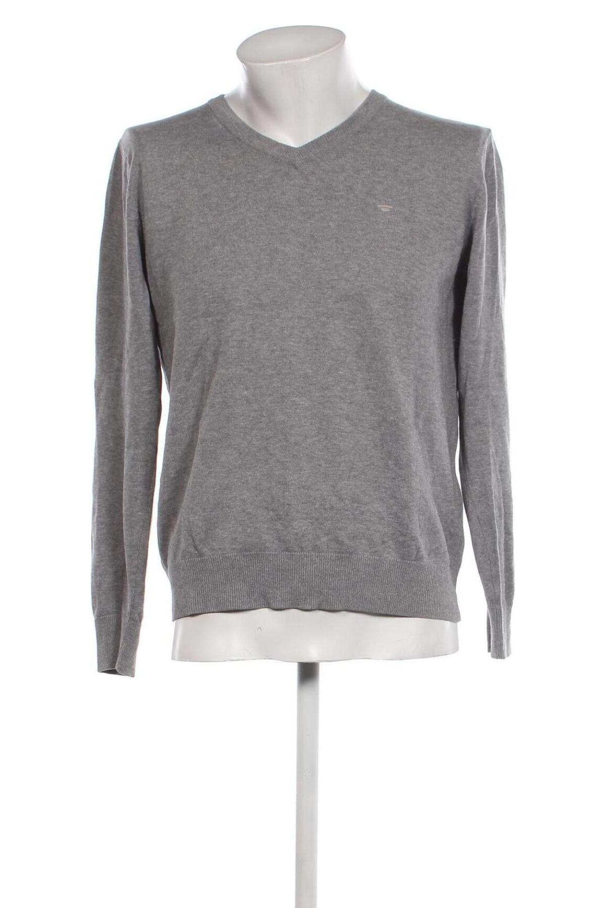 Herrenpullover Tom Tailor, Größe L, Farbe Grau, Preis € 13,96