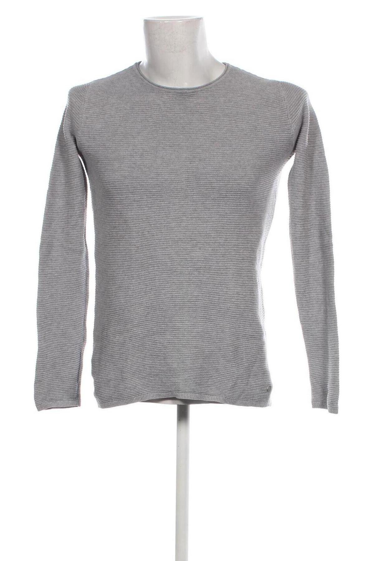 Herrenpullover Tom Tailor, Größe M, Farbe Grau, Preis € 8,49