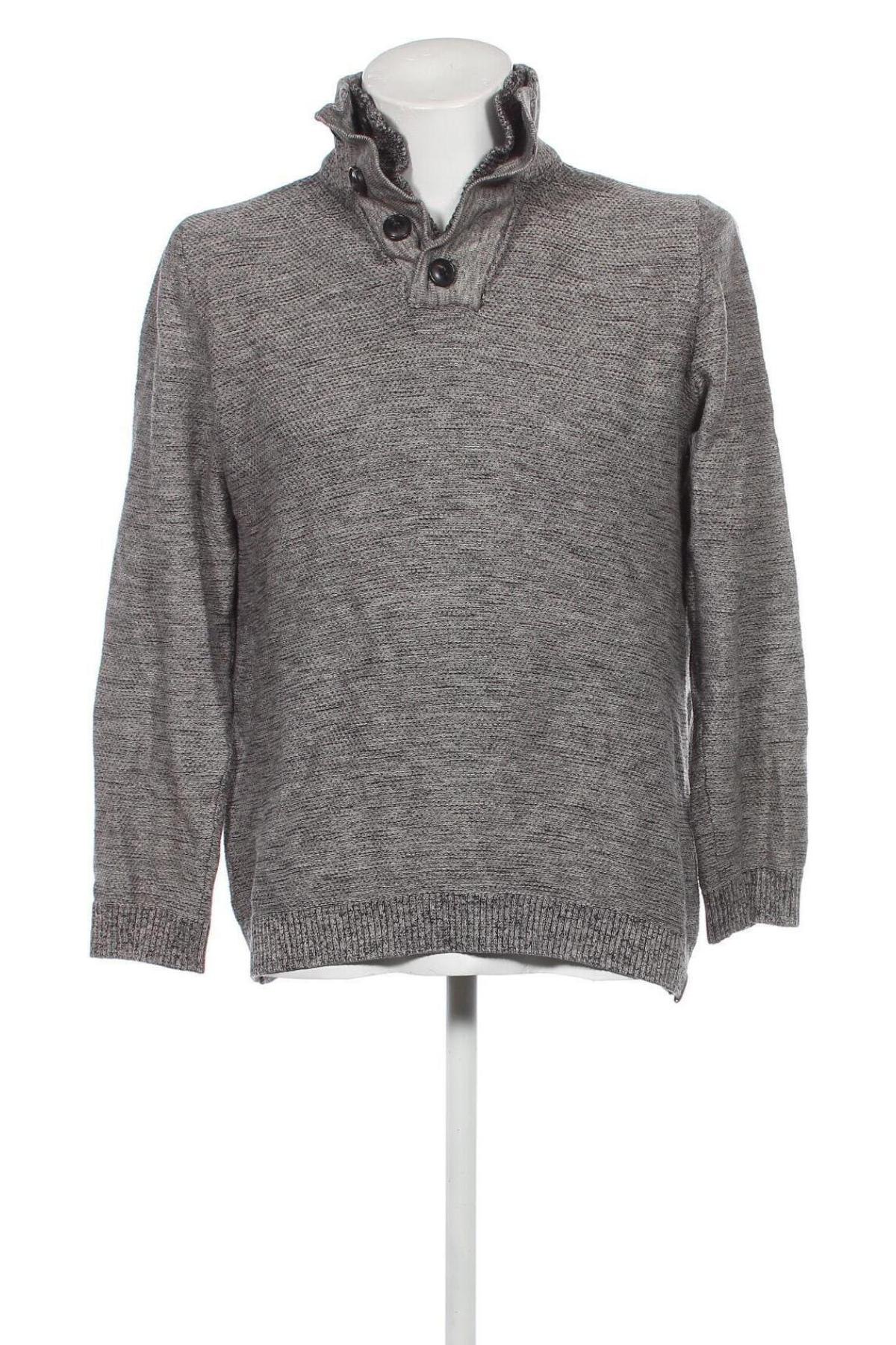 Herrenpullover Tom Tailor, Größe L, Farbe Grau, Preis € 13,96